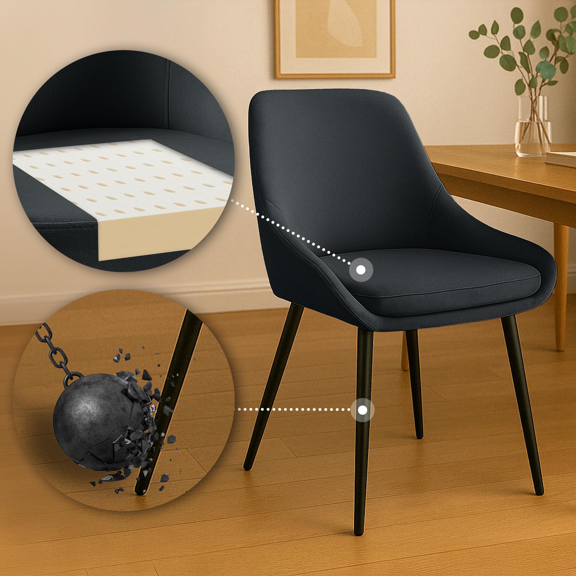 Silla de comedor Elmira Terciopelo