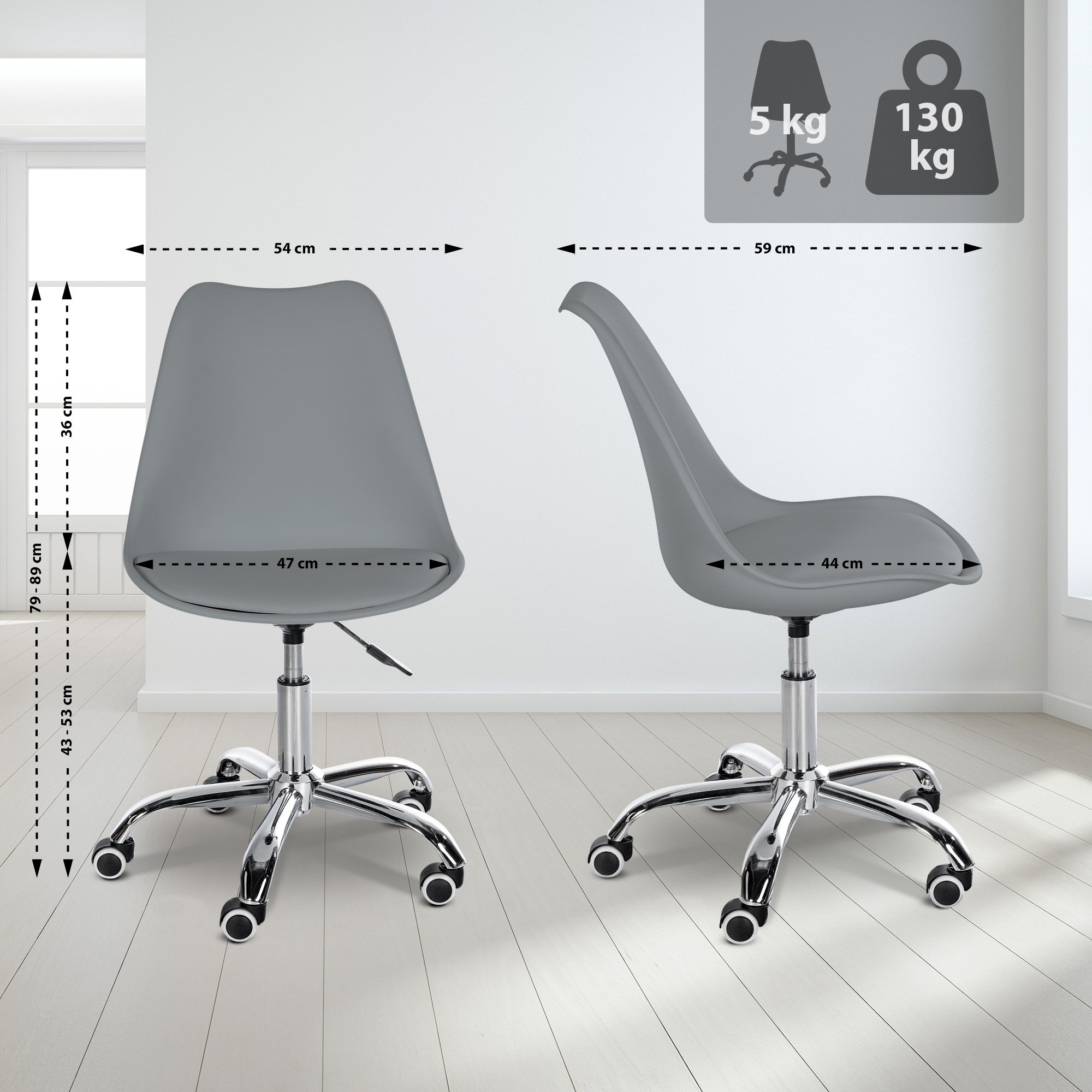 Taburete de trabajo Laflin
