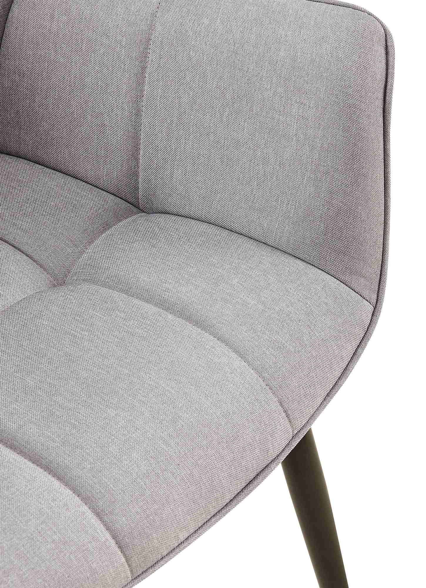 Silla de comedor Roseville en tela o polipiel