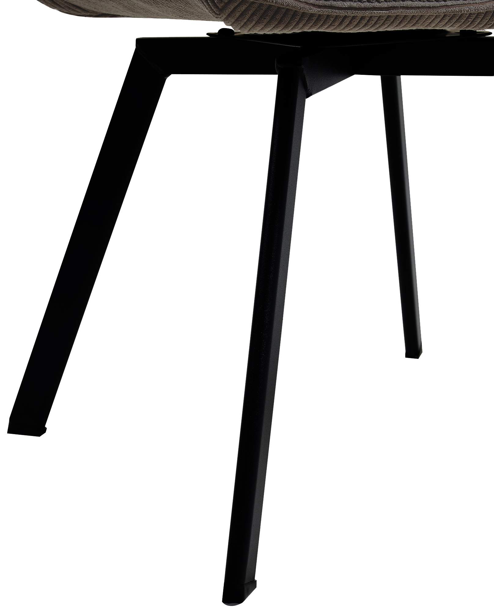 Silla de comedor Jordi con tapizado de pana