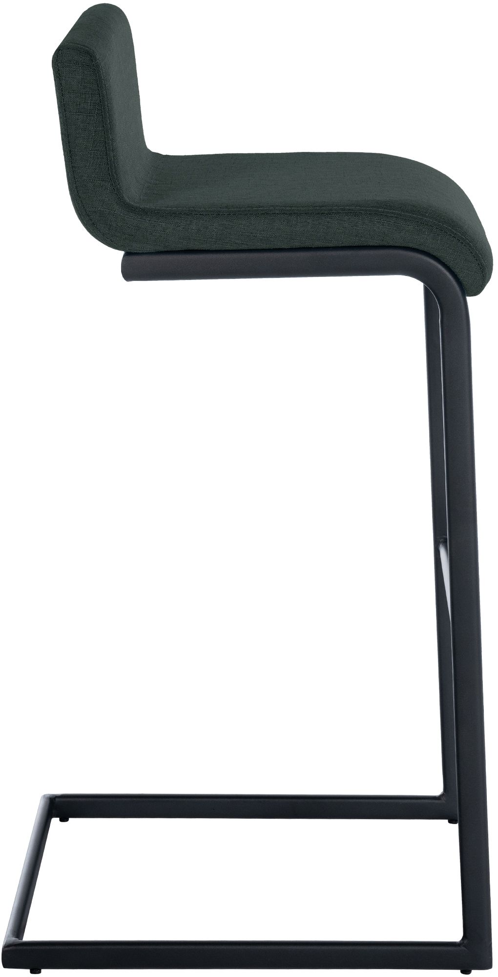 Set de 2 Taburetes de Bar Newport, Estructura de Metal Negro