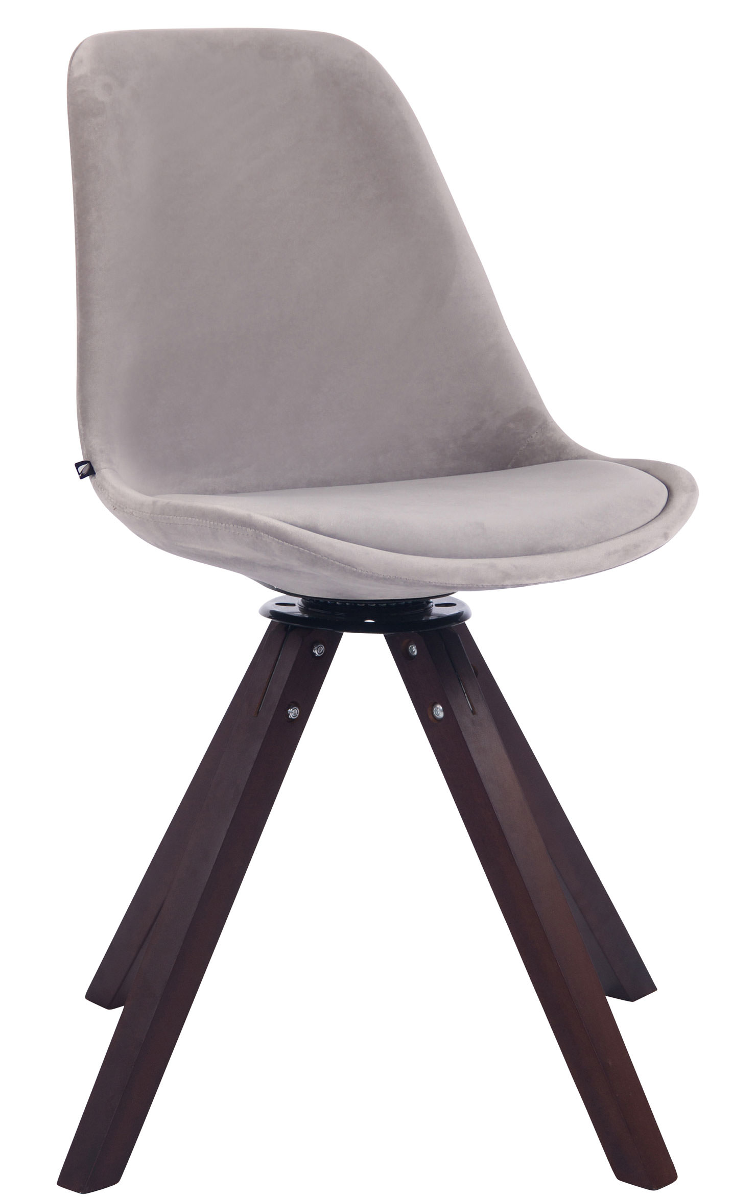 Silla Troyes Square En Terciopelo