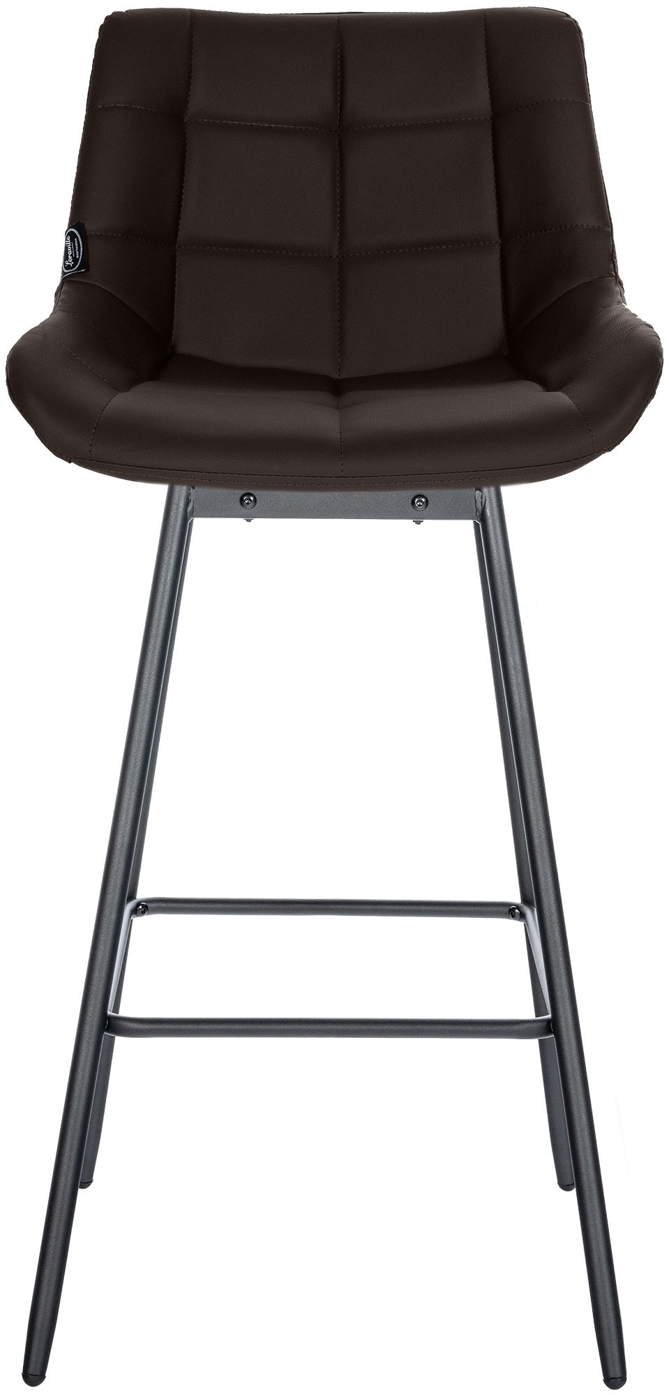 Taburete de Bar Weston Giratorio 180 grados | Taburete Alto con Respaldo y Asiento Acolchado