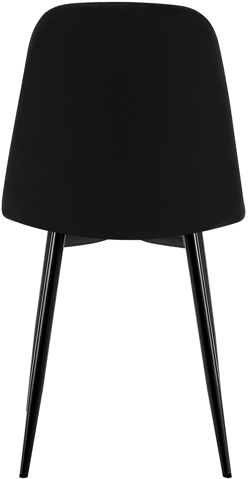 Silla de comedor Baxter en terciopelo