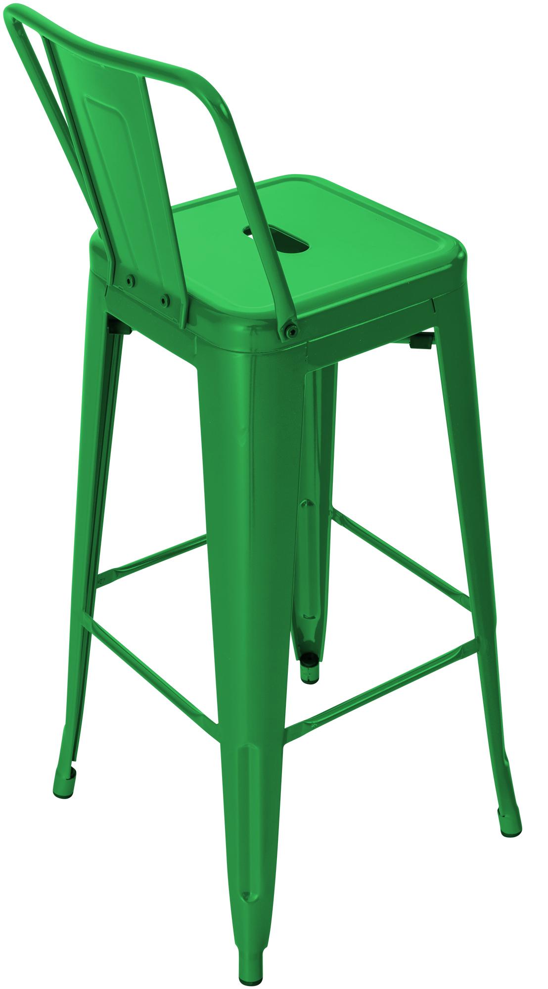Juego de 4 taburetes de bar Mason