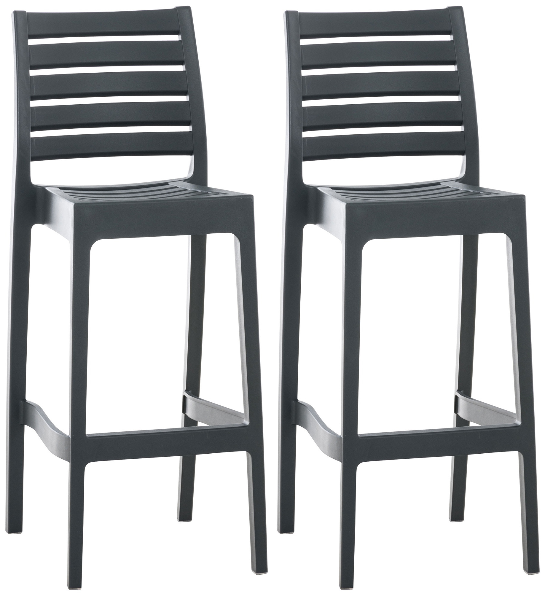 Juego de 2 taburetes de bar Ares