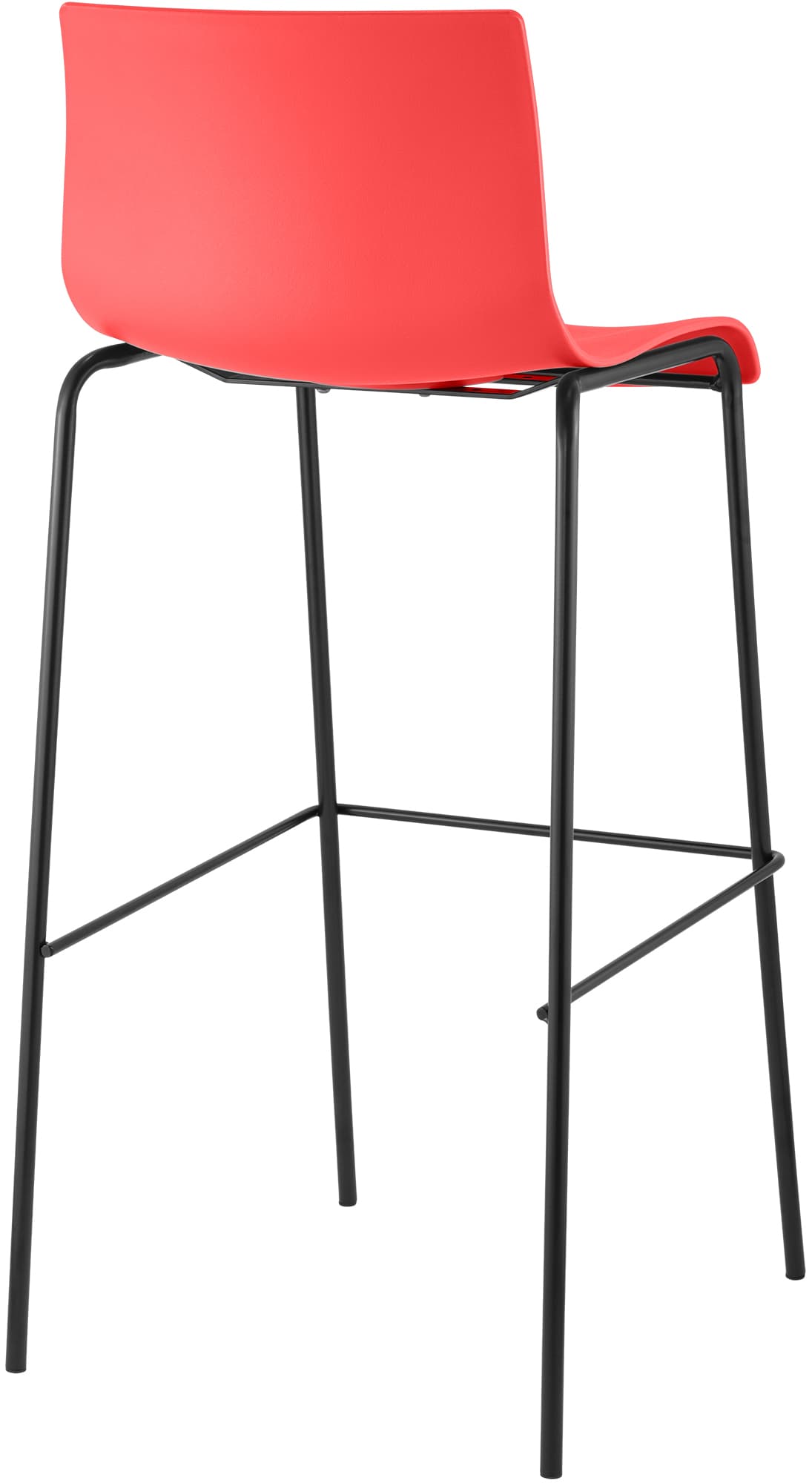 Pack de 2 Taburetes de Bar Hover de Plástico