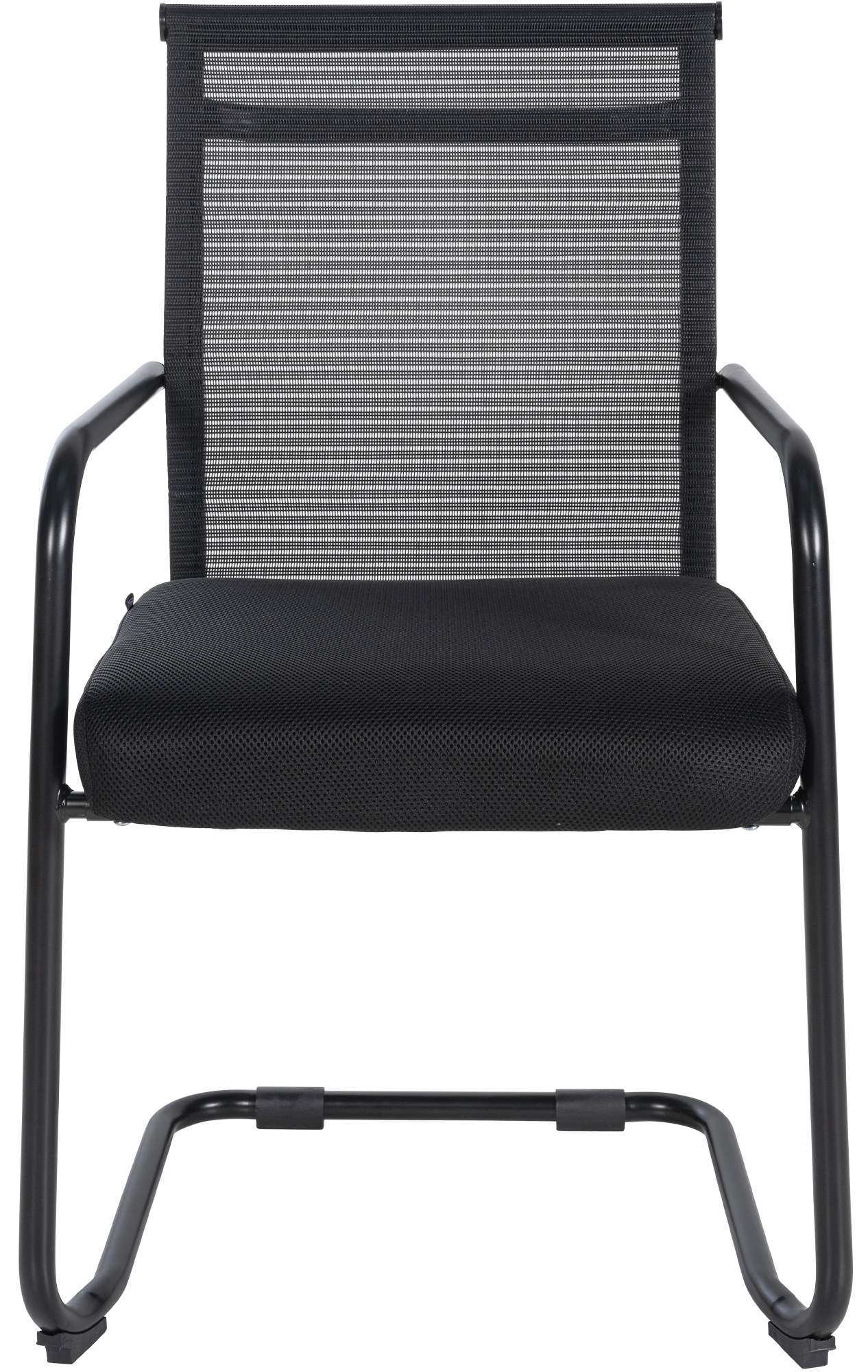 Silla cantilever Denny en tela & malla