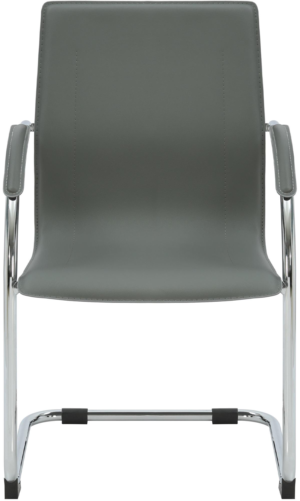 Silla cantilever Noeleen de piel sintetica