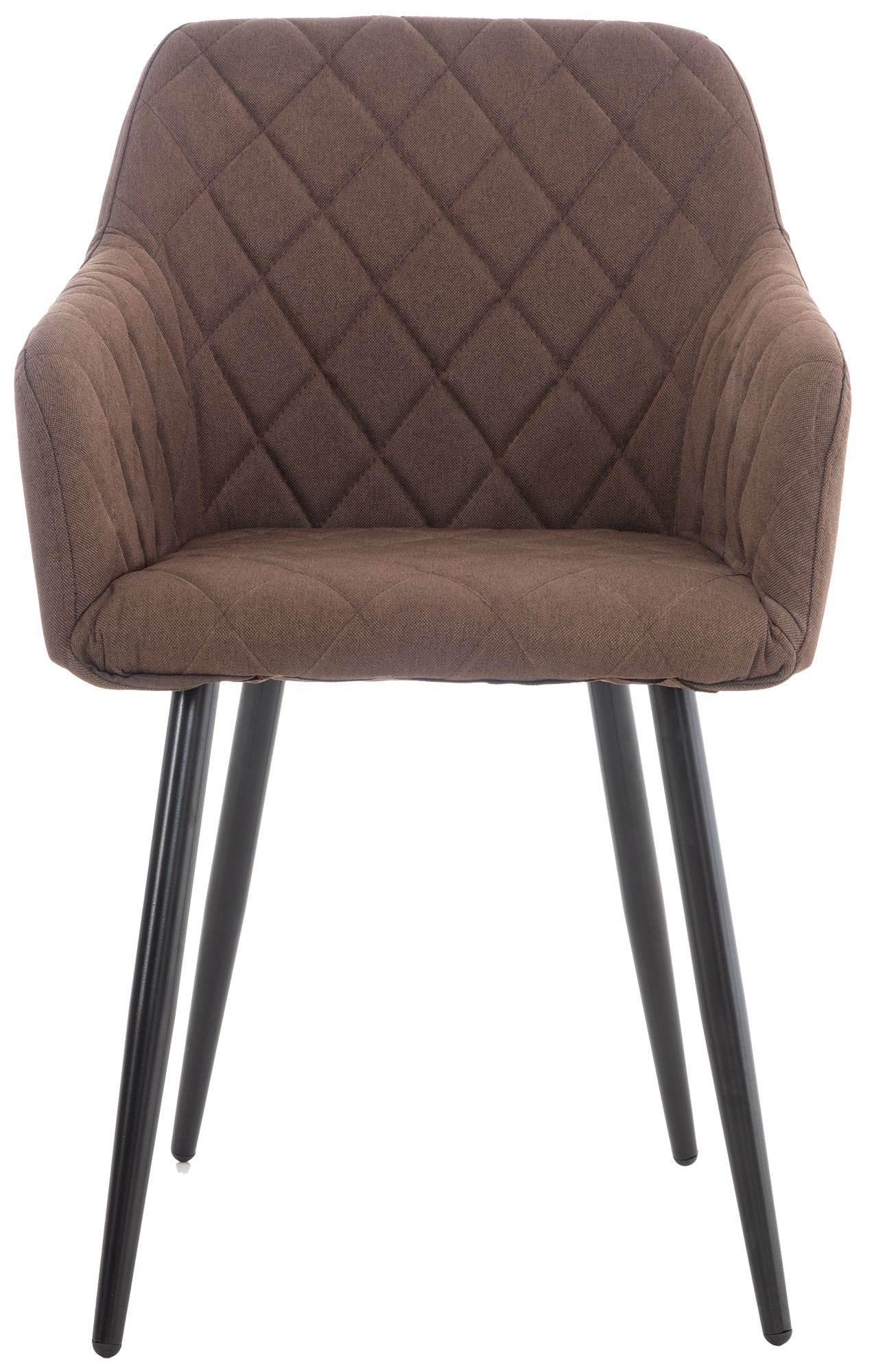 Juego de 4 sillas de comedor Shila en tela o terciopelo