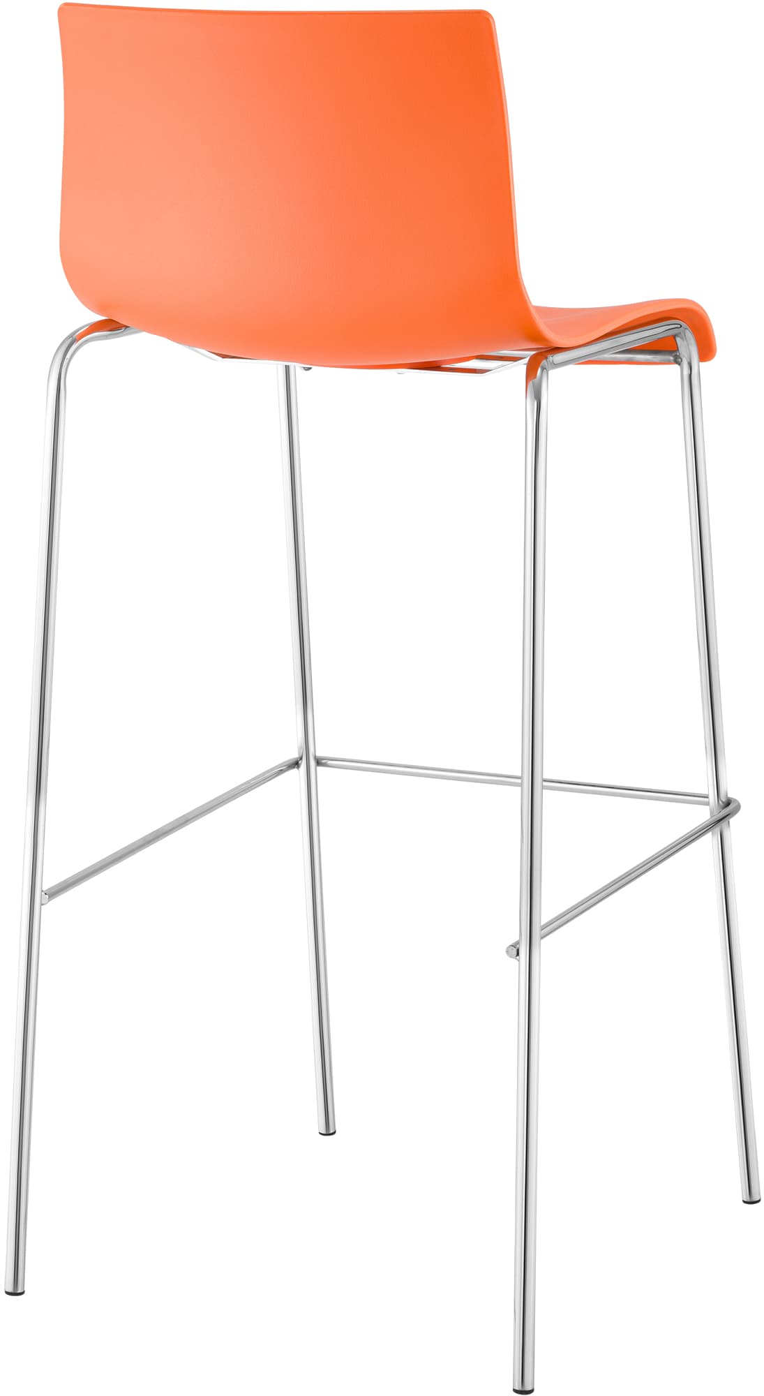 Pack de 2 Taburetes de Bar Hover de Plástico
