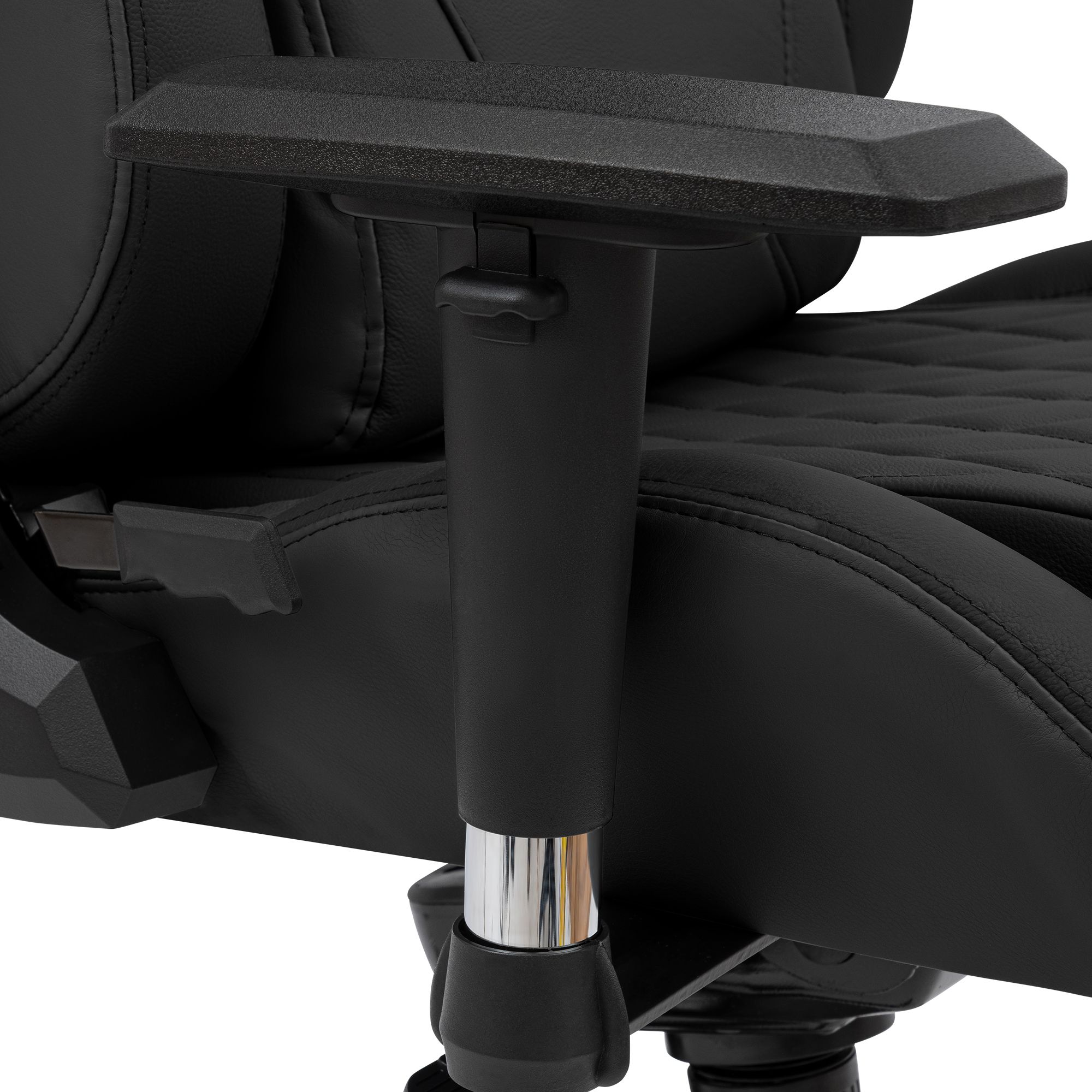 Silla de oficina Keren de cuero genuino