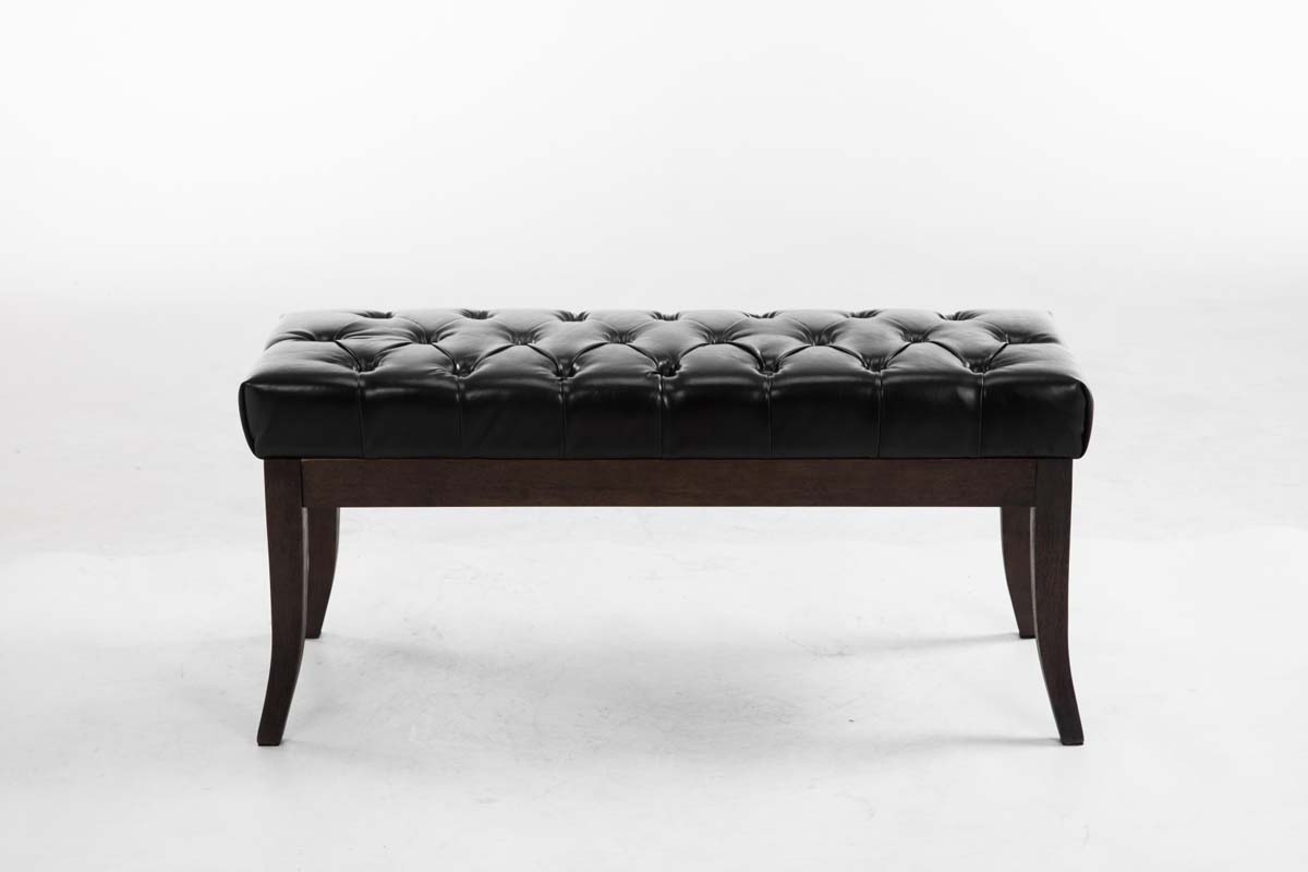 Taburete Recibidor Ramses En Madera Oscura
