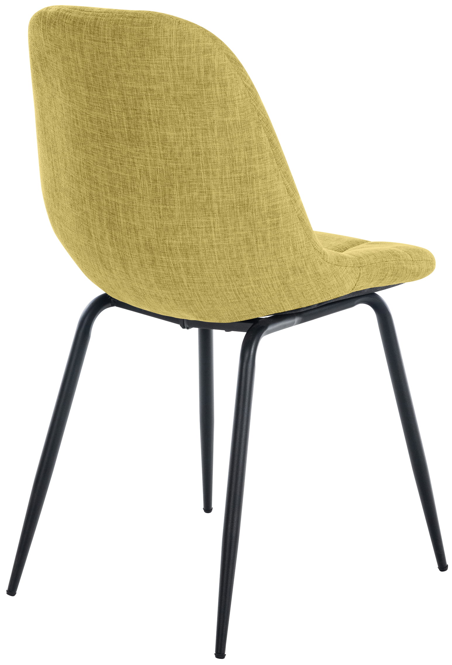 Silla de comedor Tom en tela o polipiel