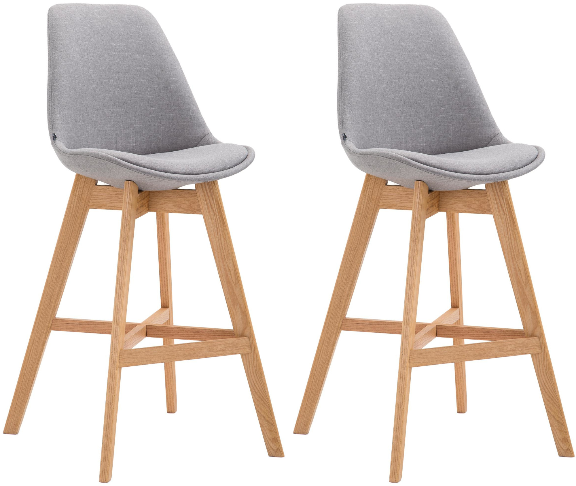 Set 2x Taburete Cannes en Tela