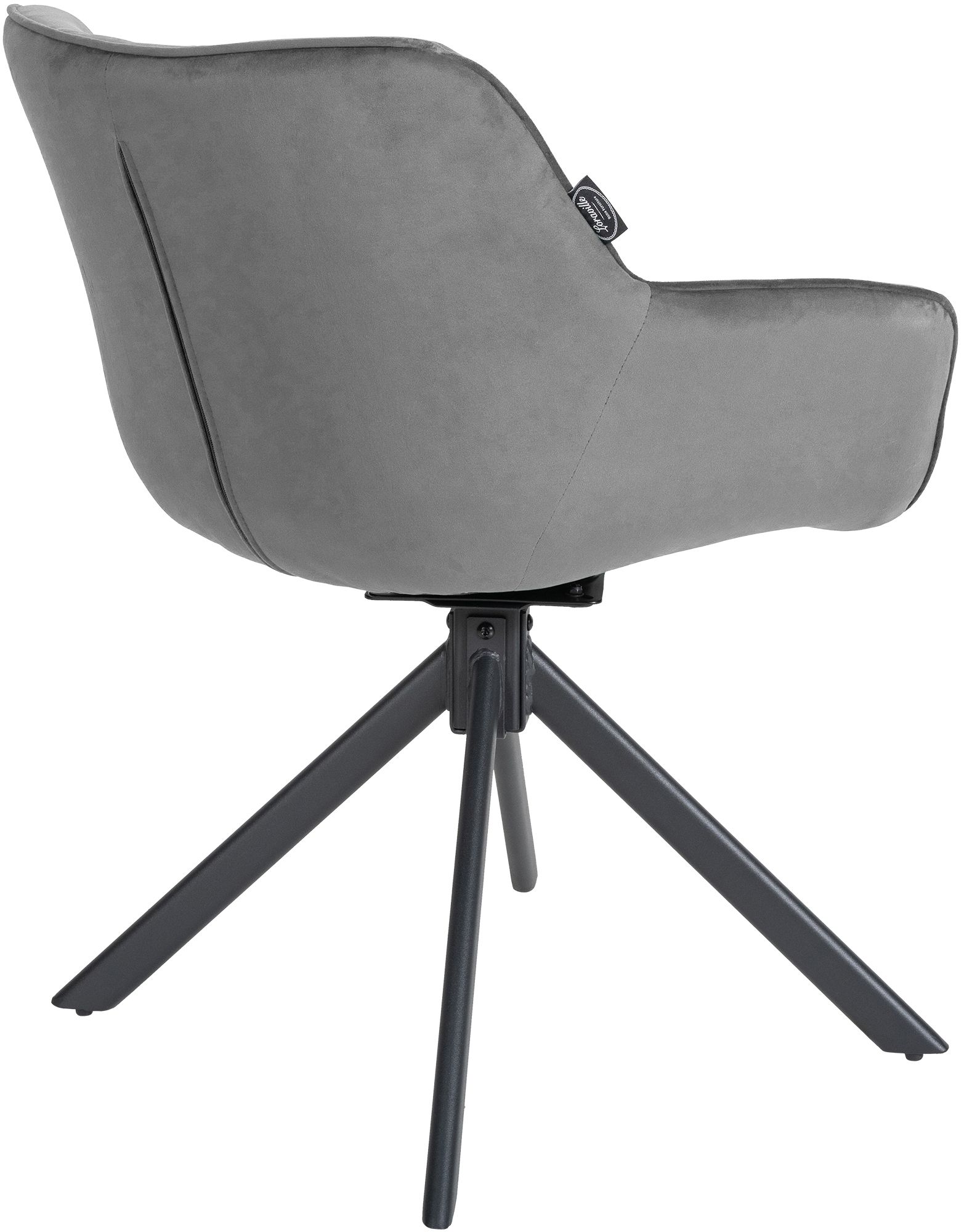 Silla de comedor Westport en terciopelo