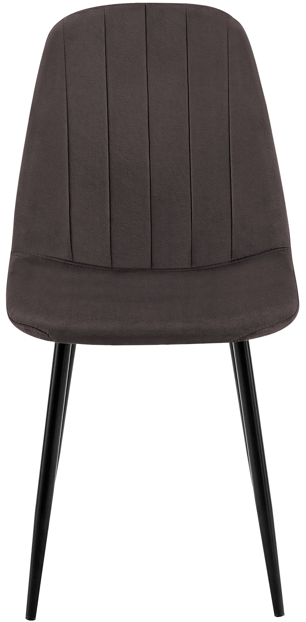 Silla de comedor Baxter de terciopelo