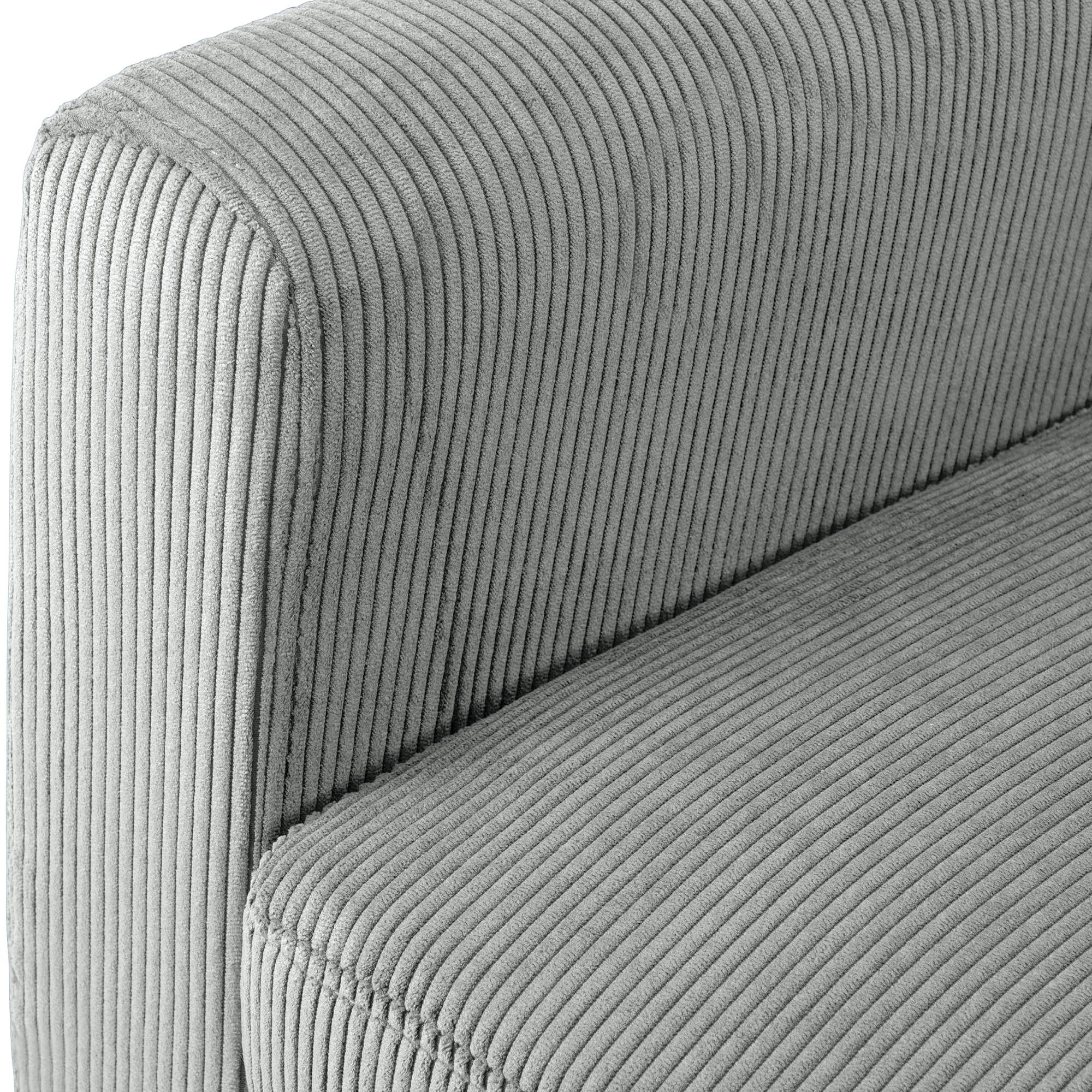 Sillon Kioni tapizado en pana