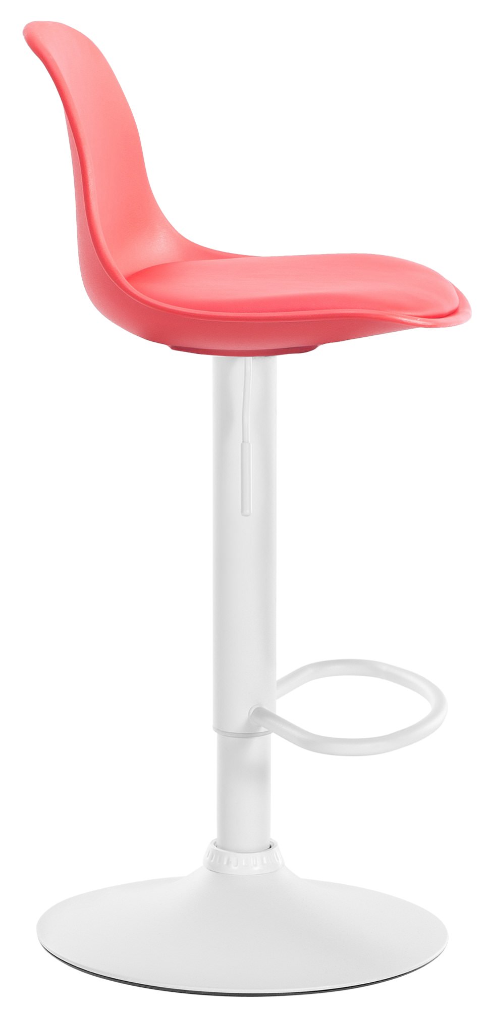 Taburete Kiel Estructura de Plástico & Asiento de Polipiel