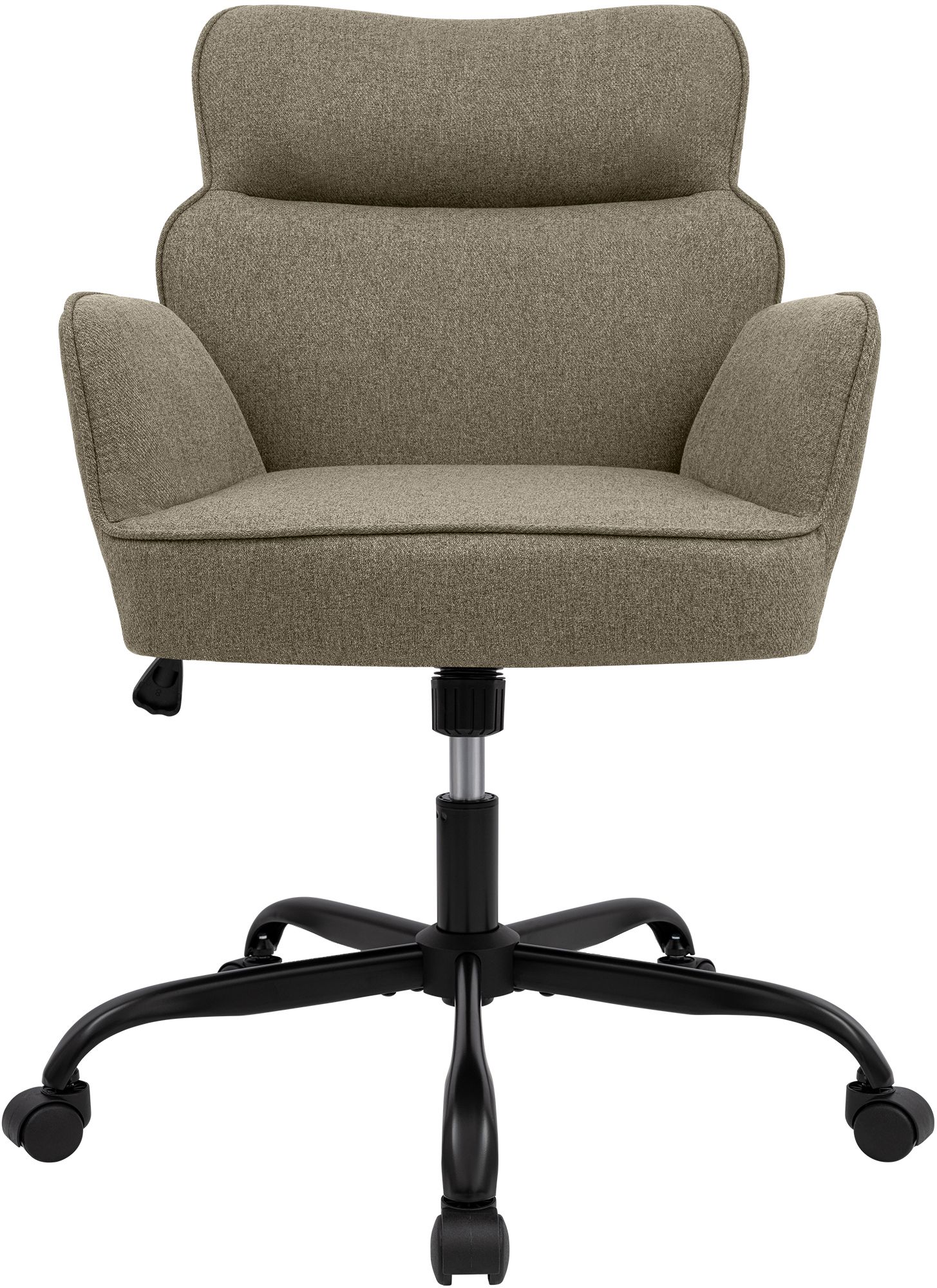 Silla de oficina Amado con tapizado en tela