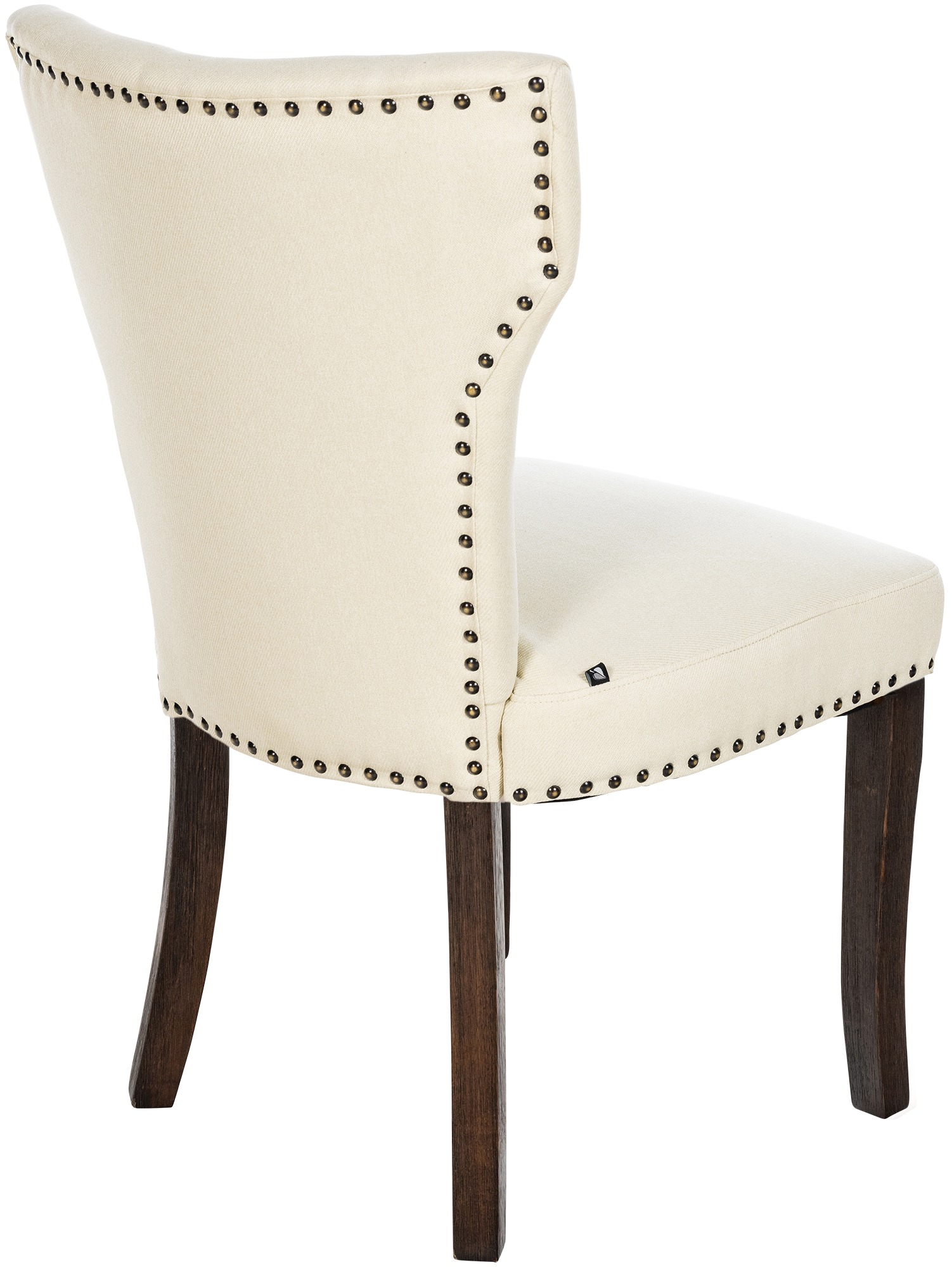 Set de 2 sillas de comedor Zadar en tela