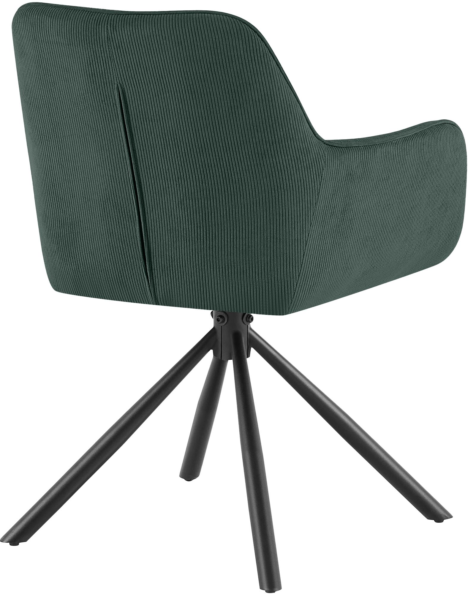 Silla de comedor Tipton de pana