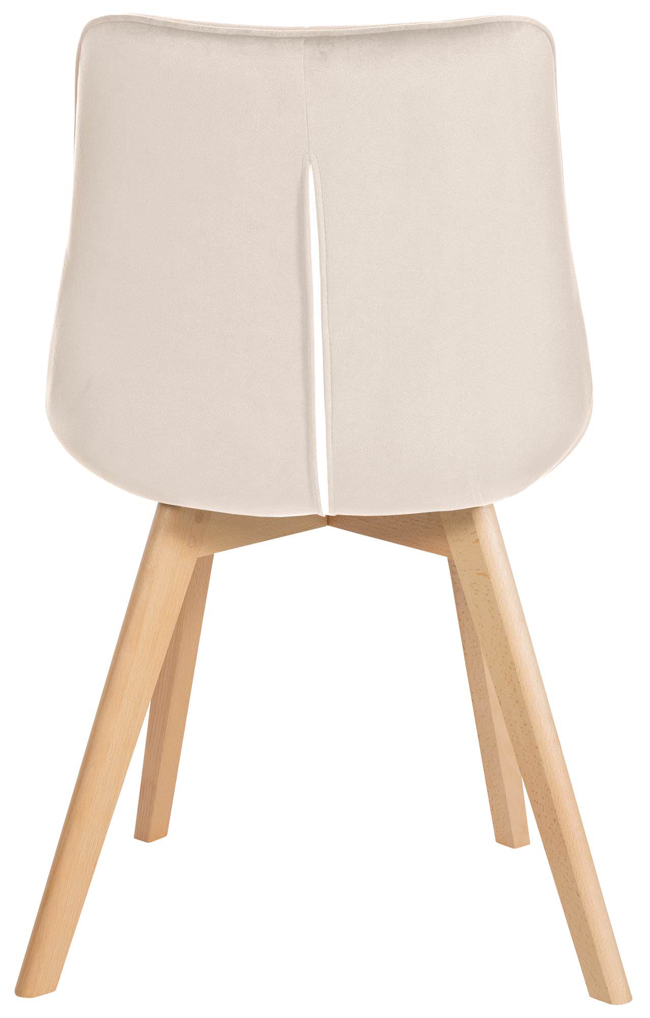 Silla de comedor Brook en terciopelo