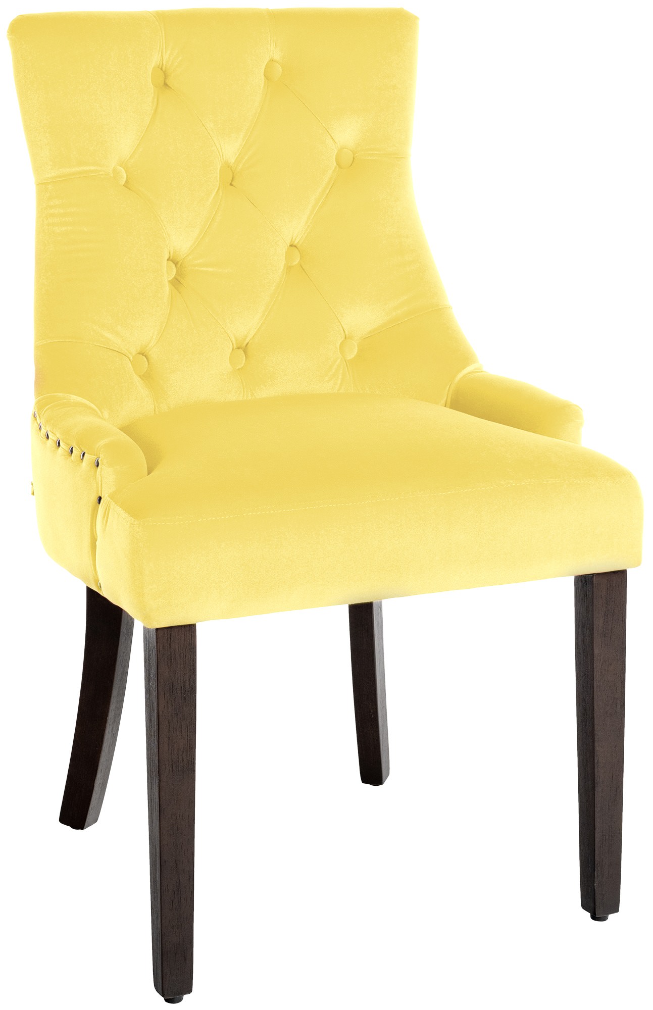 Silla De Comedor Aberdeen En Terciopelo