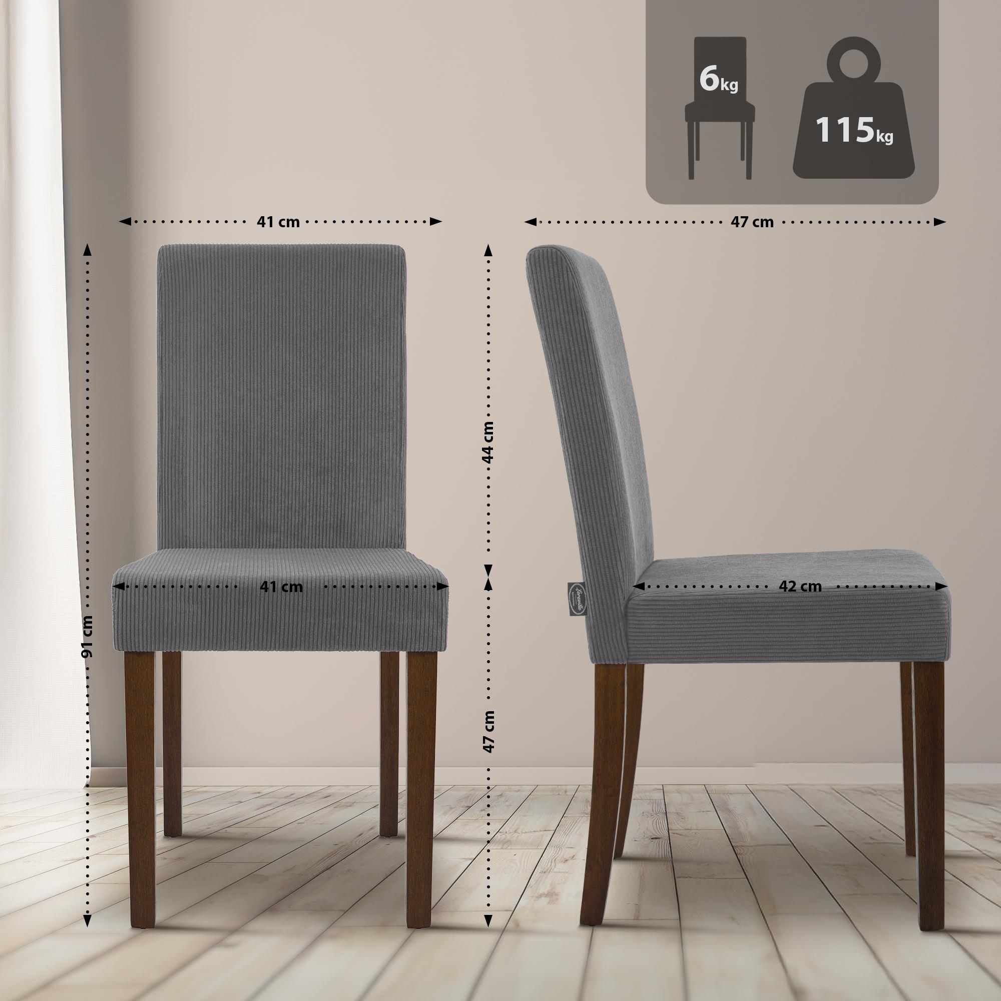 Set de 2 sillas de comedor Ina Pana