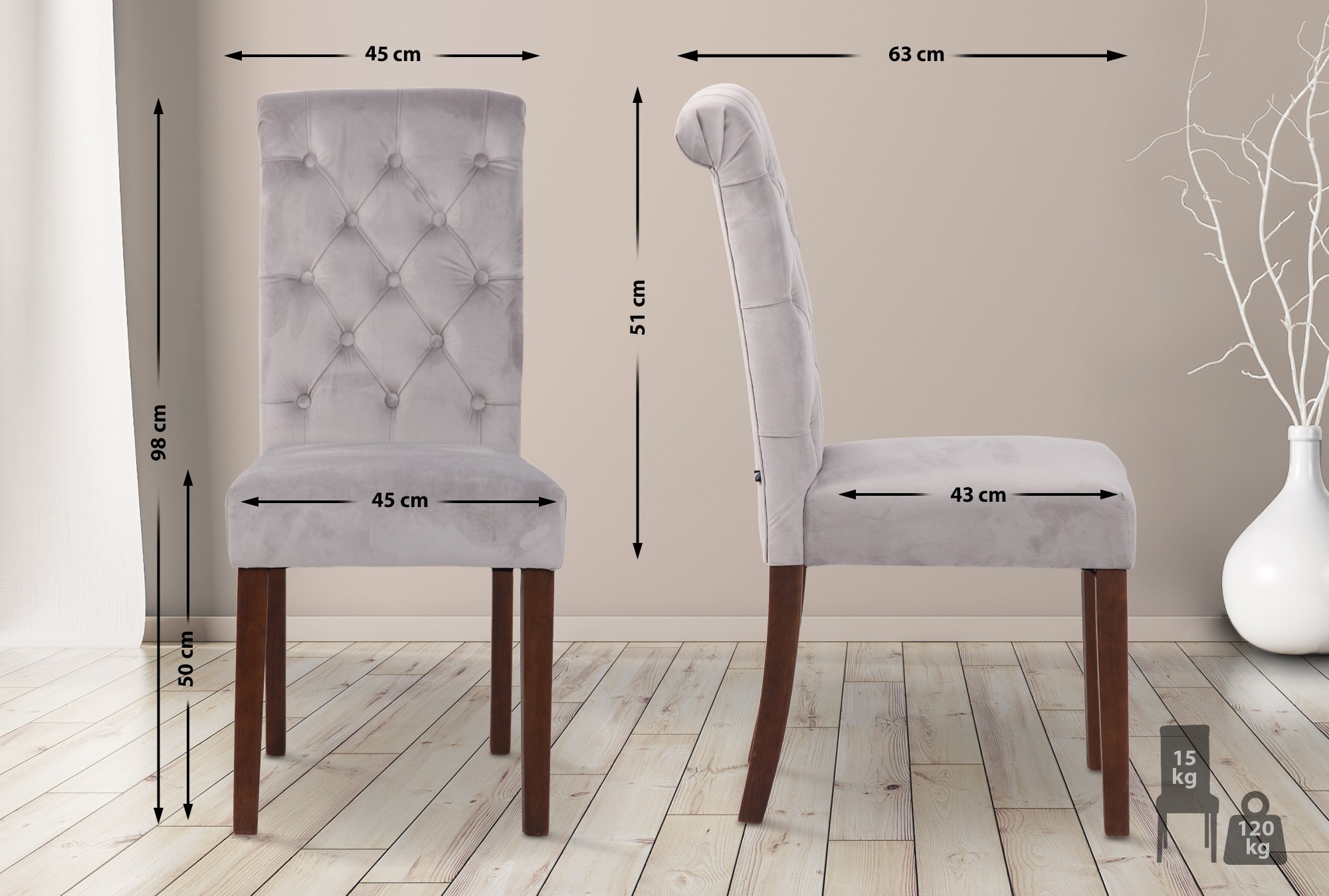 Silla de comedor Lisburn