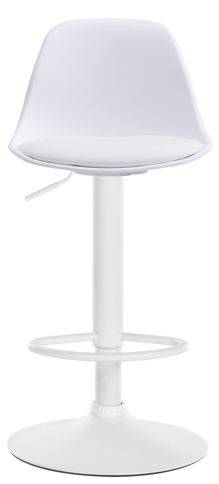Taburete Kiel Estructura de Plástico & Asiento de Polipiel