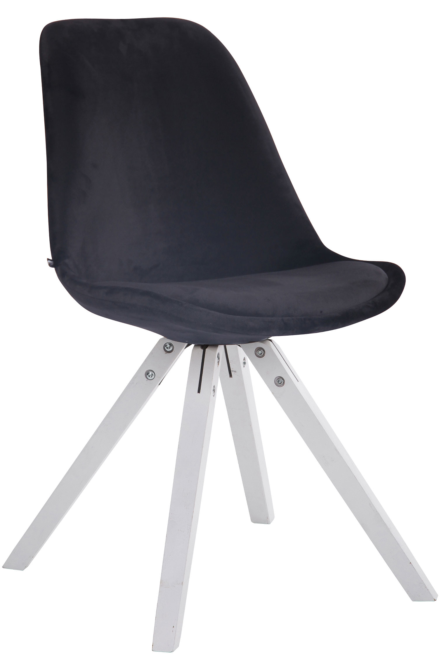 Set de 4 sillas Toulouse Square en terciopelo