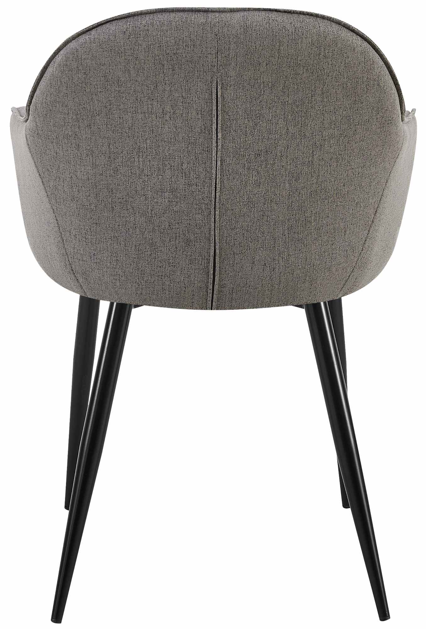 Set de 2 sillas de comedor Boise en tela