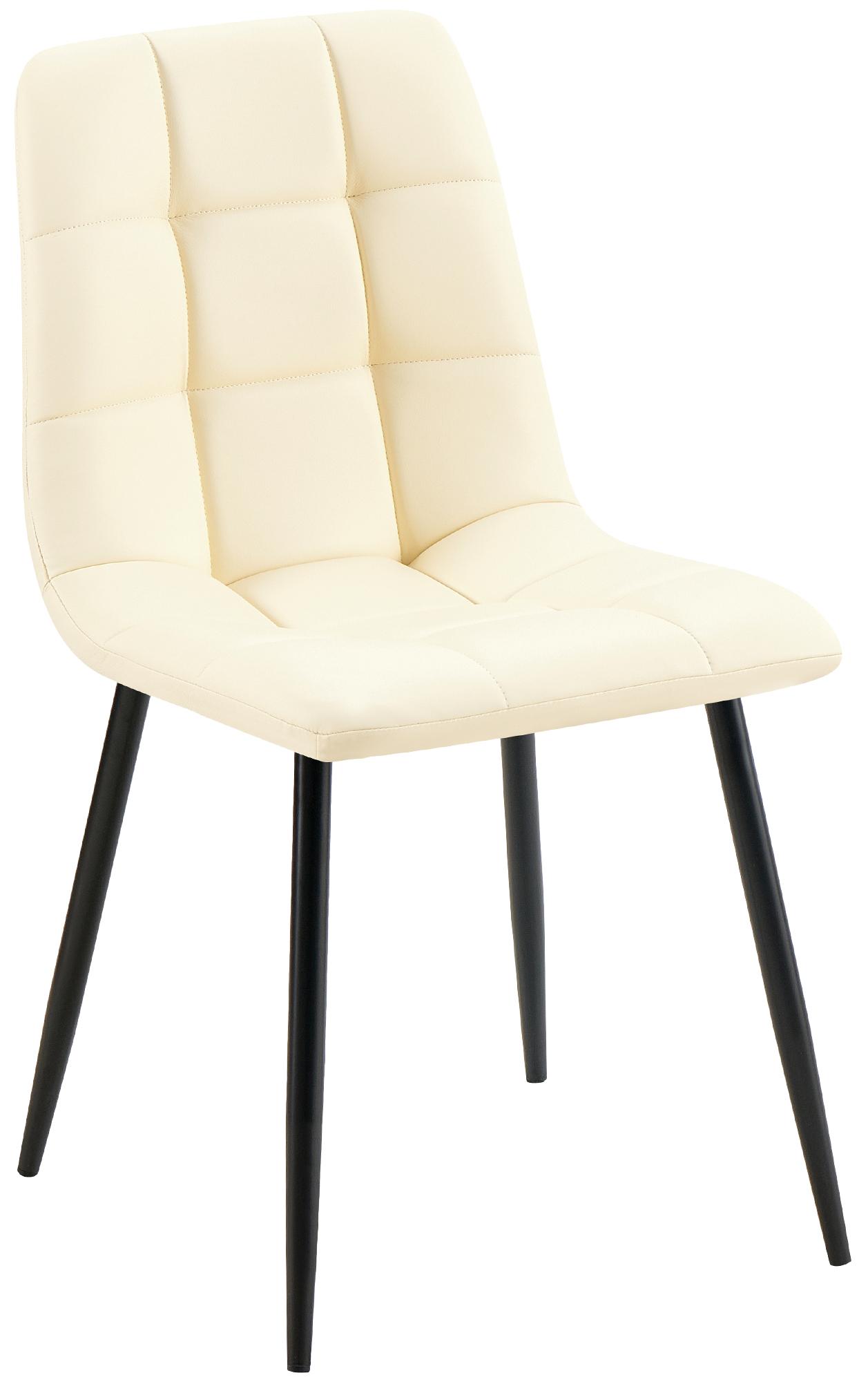 Silla de comedor Antibes tapizada en polipiel