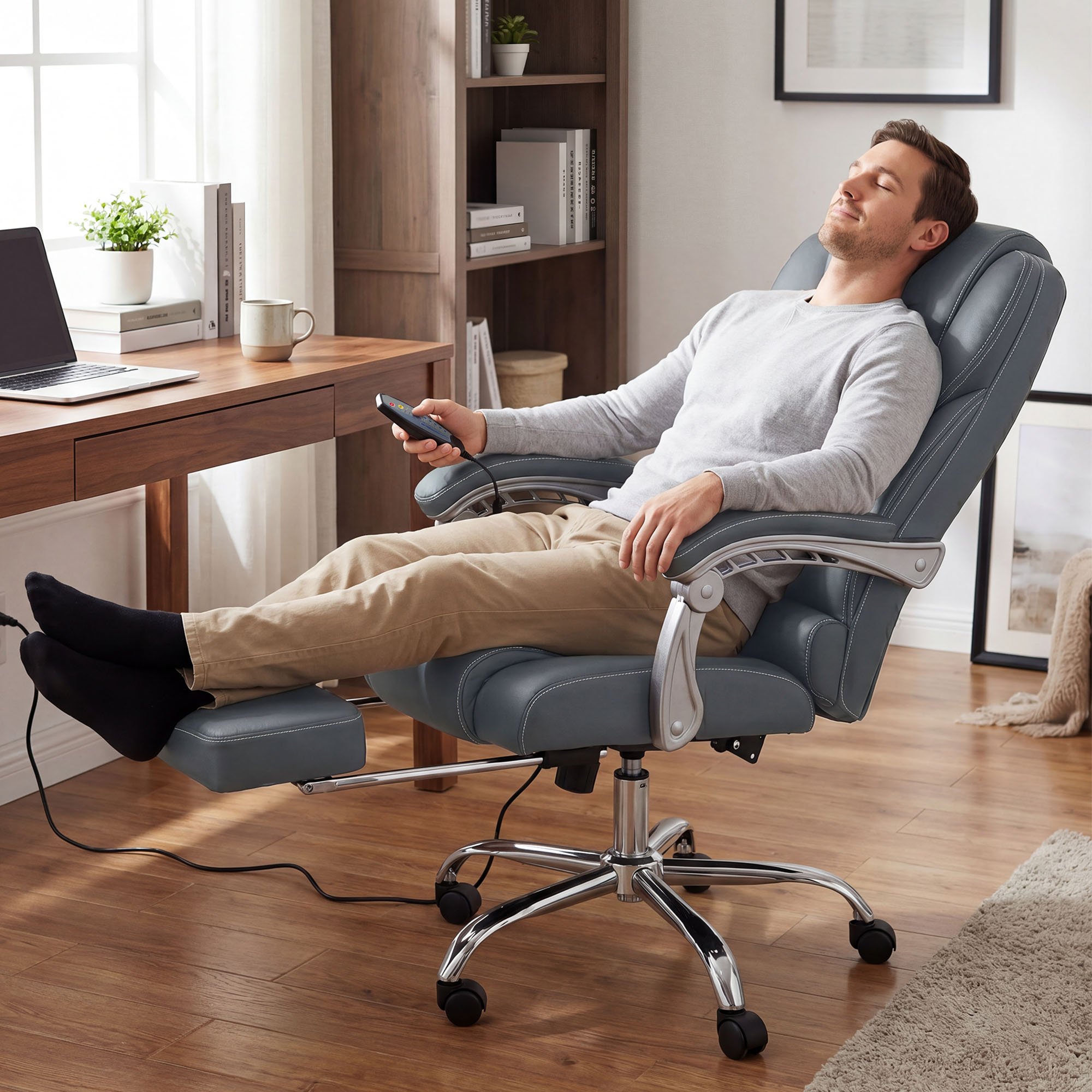 Sillon de oficina Pacific con funcion de masaje