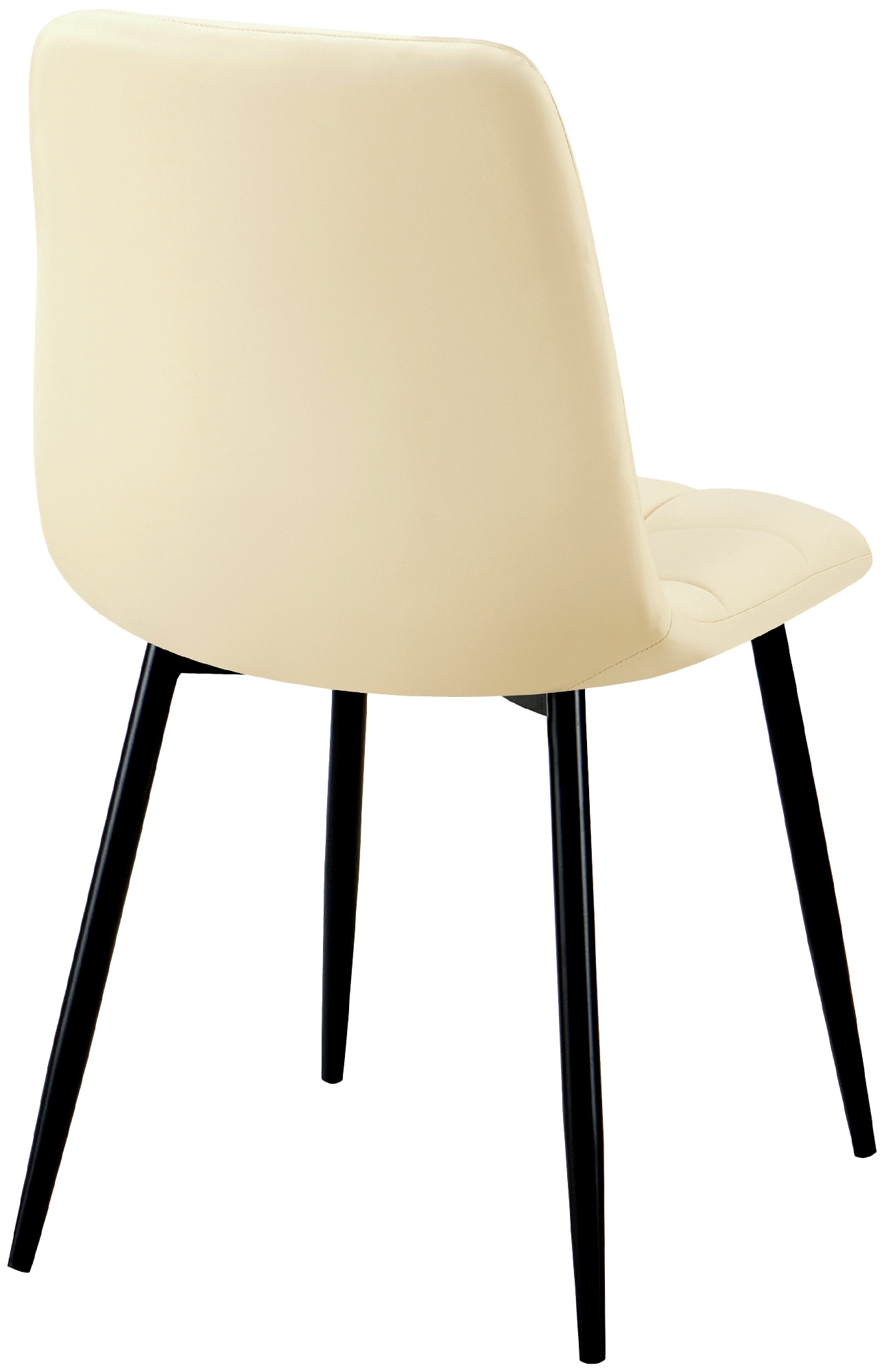 Set de 4 sillas de comedor Antibes en polipiel