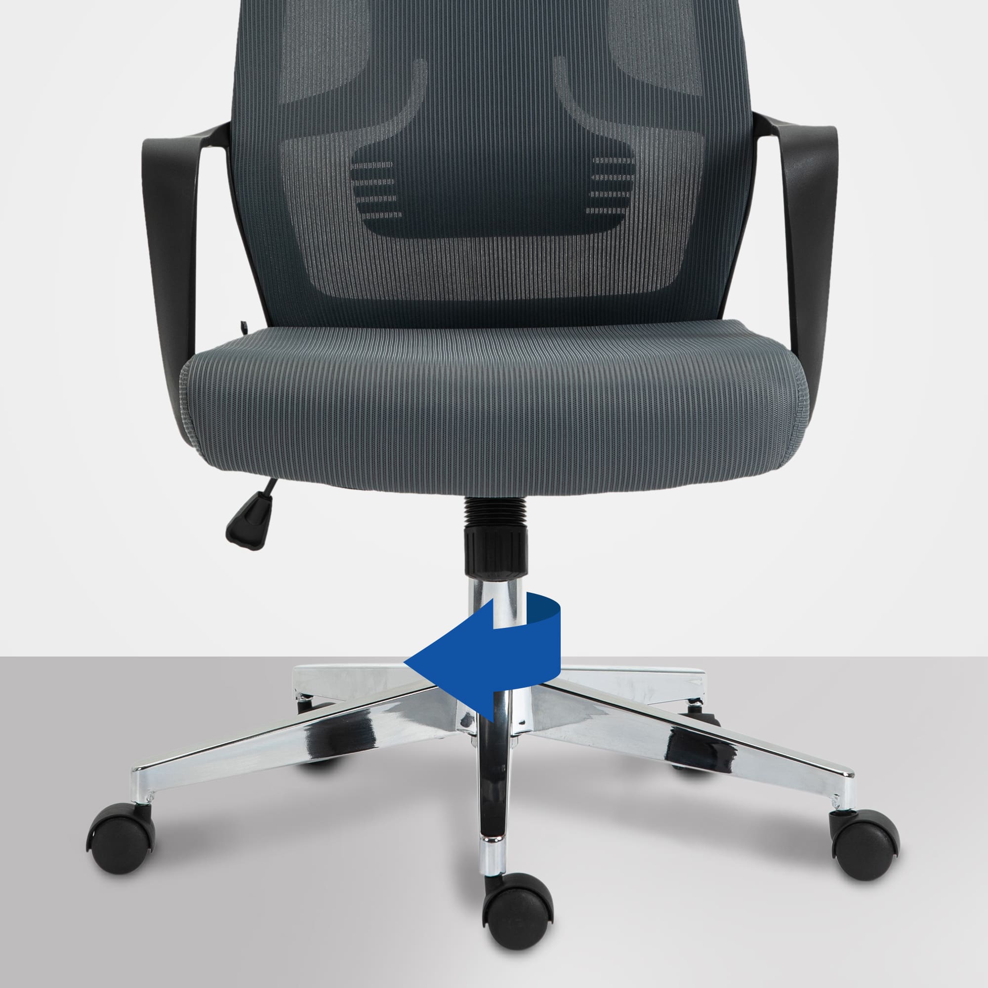 Silla de oficina Kanab con reposacabezas