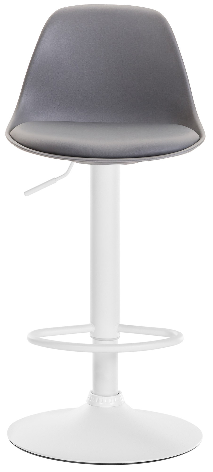 Taburete Kiel Estructura de Plástico & Asiento de Polipiel