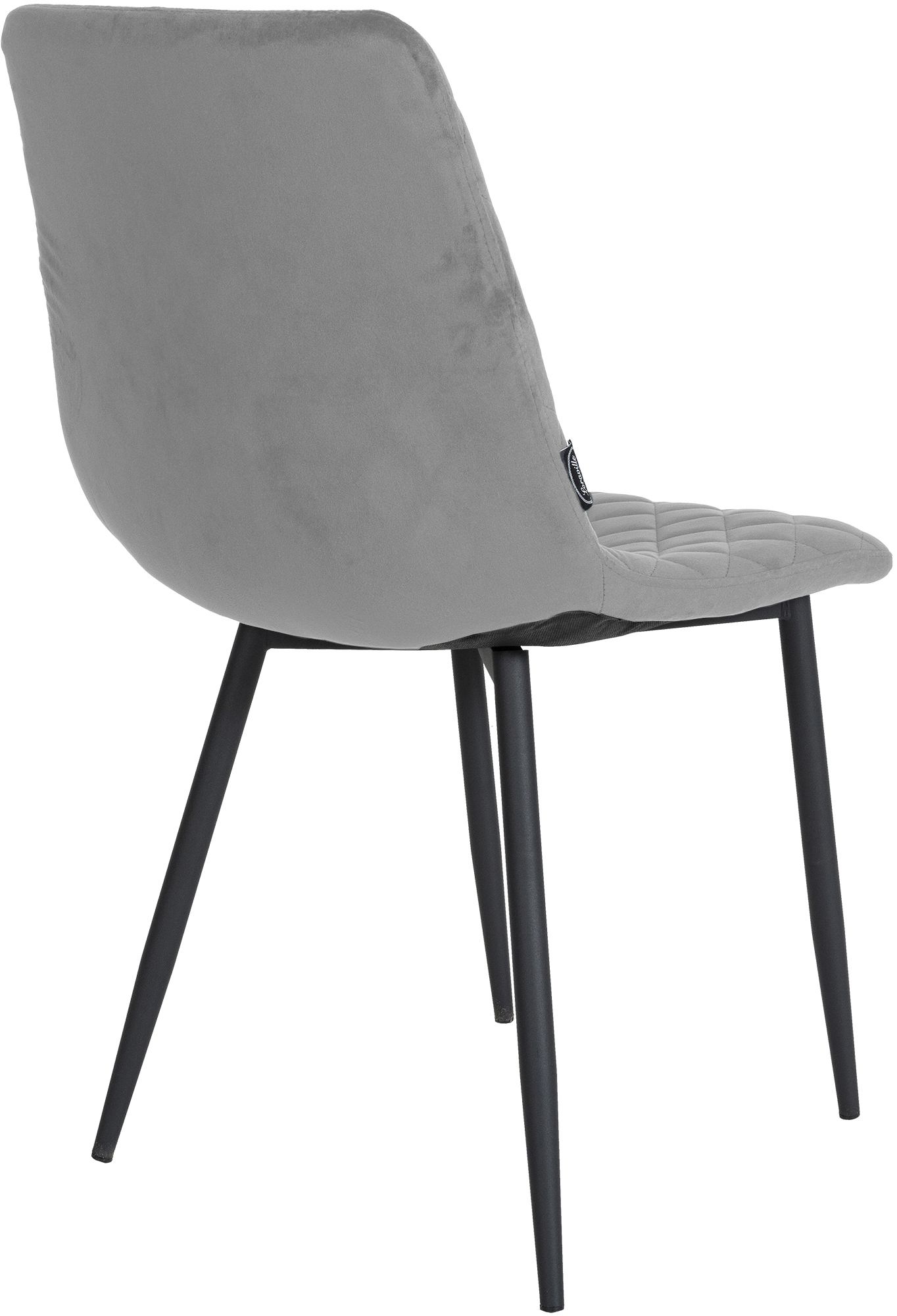 Silla de comedor Telde de terciopelo