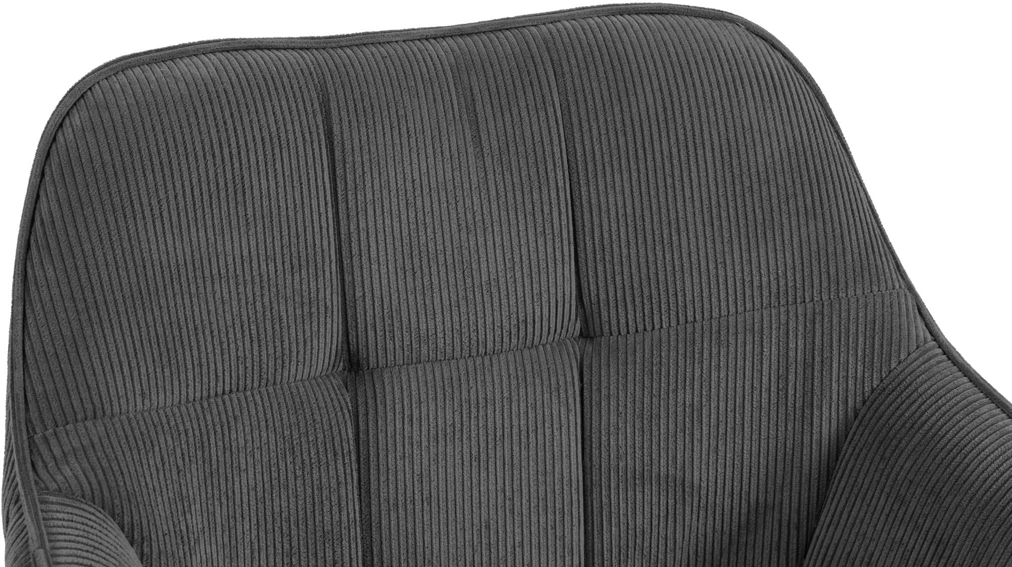 Silla de Comedor Vienna Acolchada de Pana