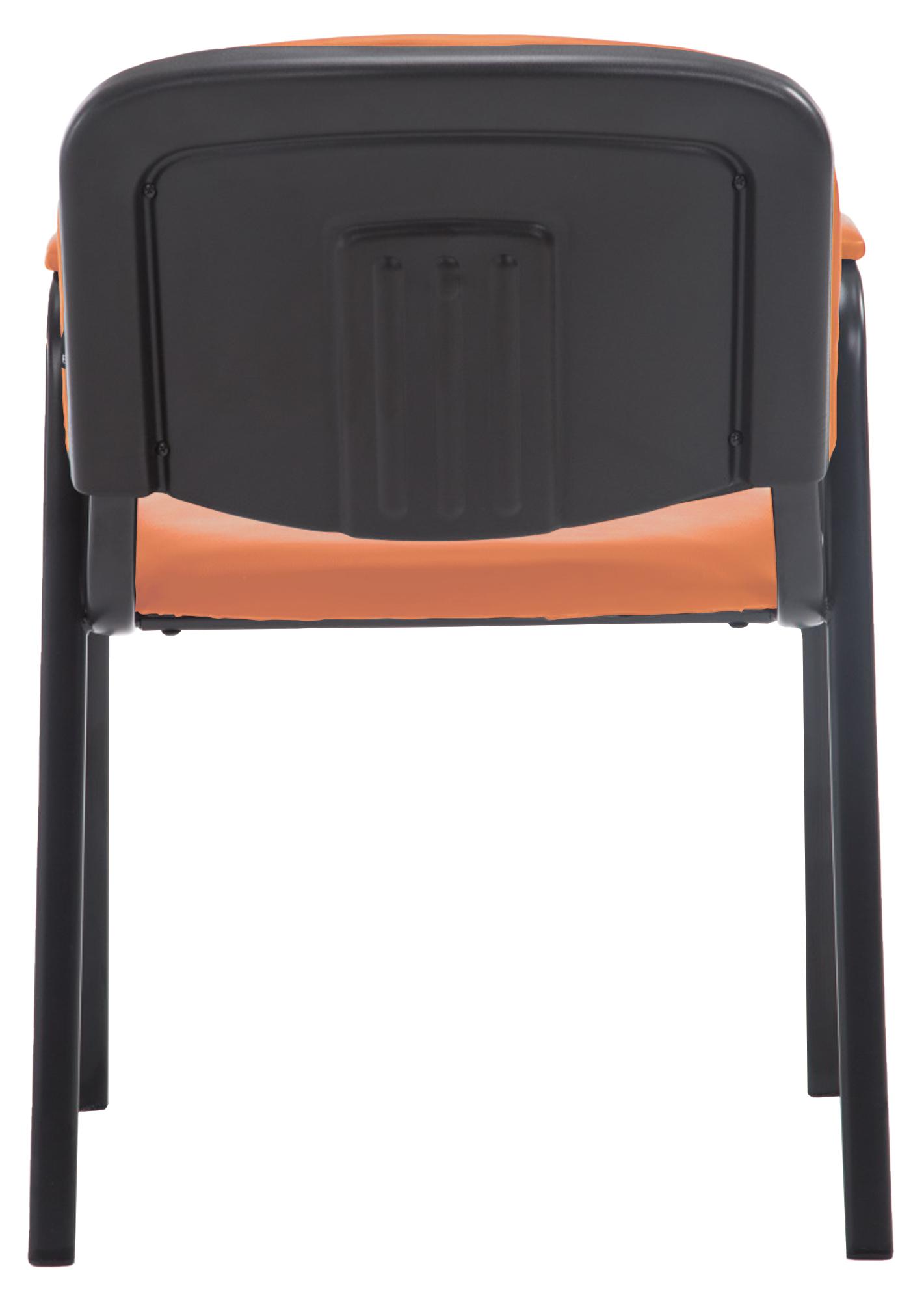Silla apilable Ken Pro de polipiel