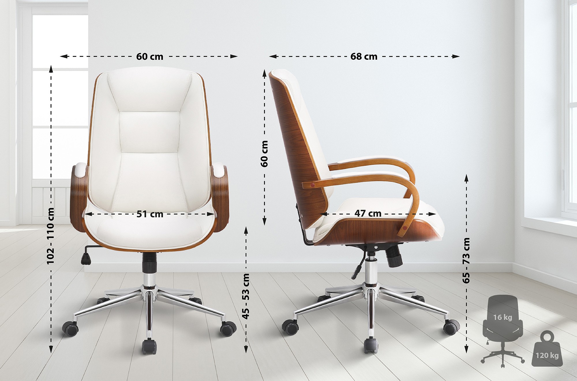 Silla de oficina Yankton