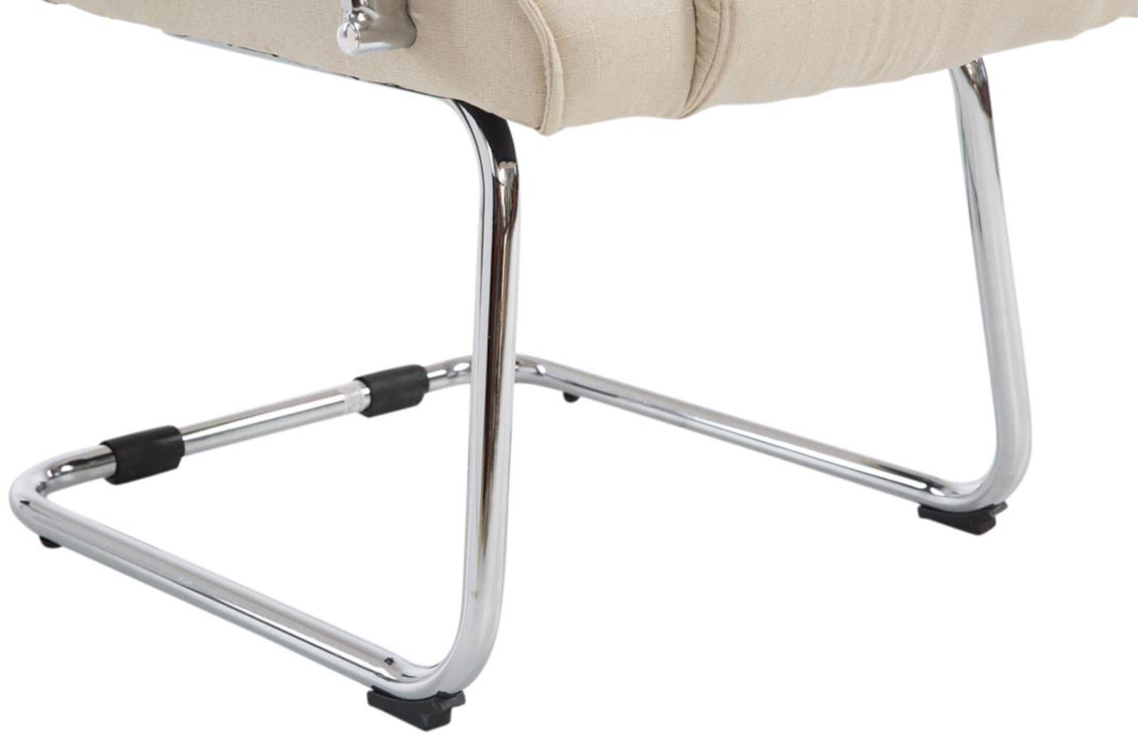 Set de 2 sillas cantilever XXL Attila en tela