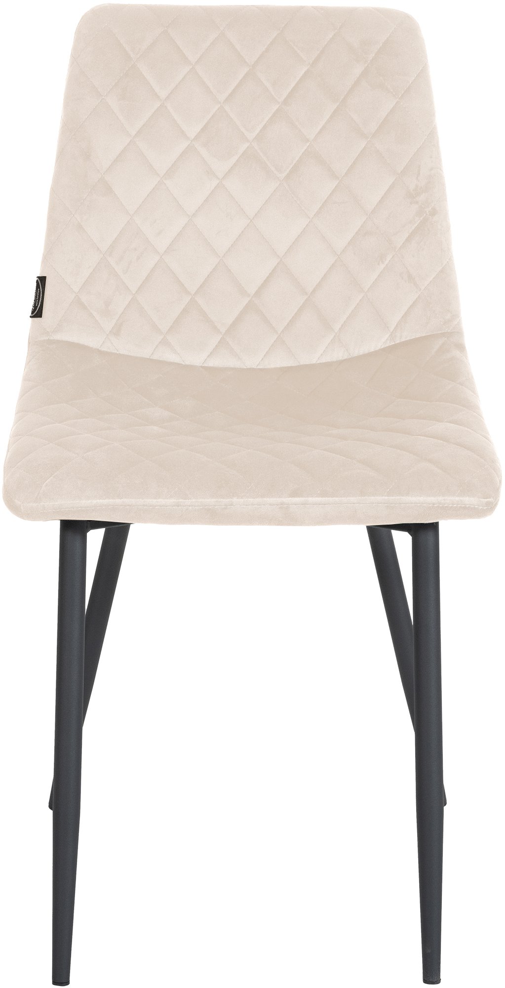 Silla de comedor Telde de terciopelo