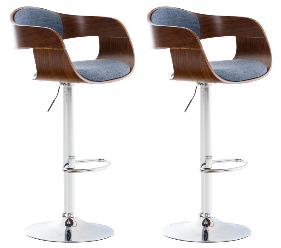 Set De 2 Taburetes Kingston En Tela