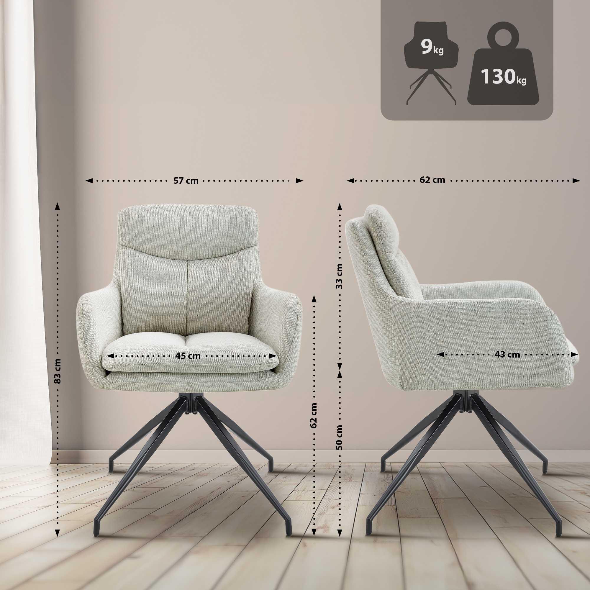 Tela para silla de comedor Somers