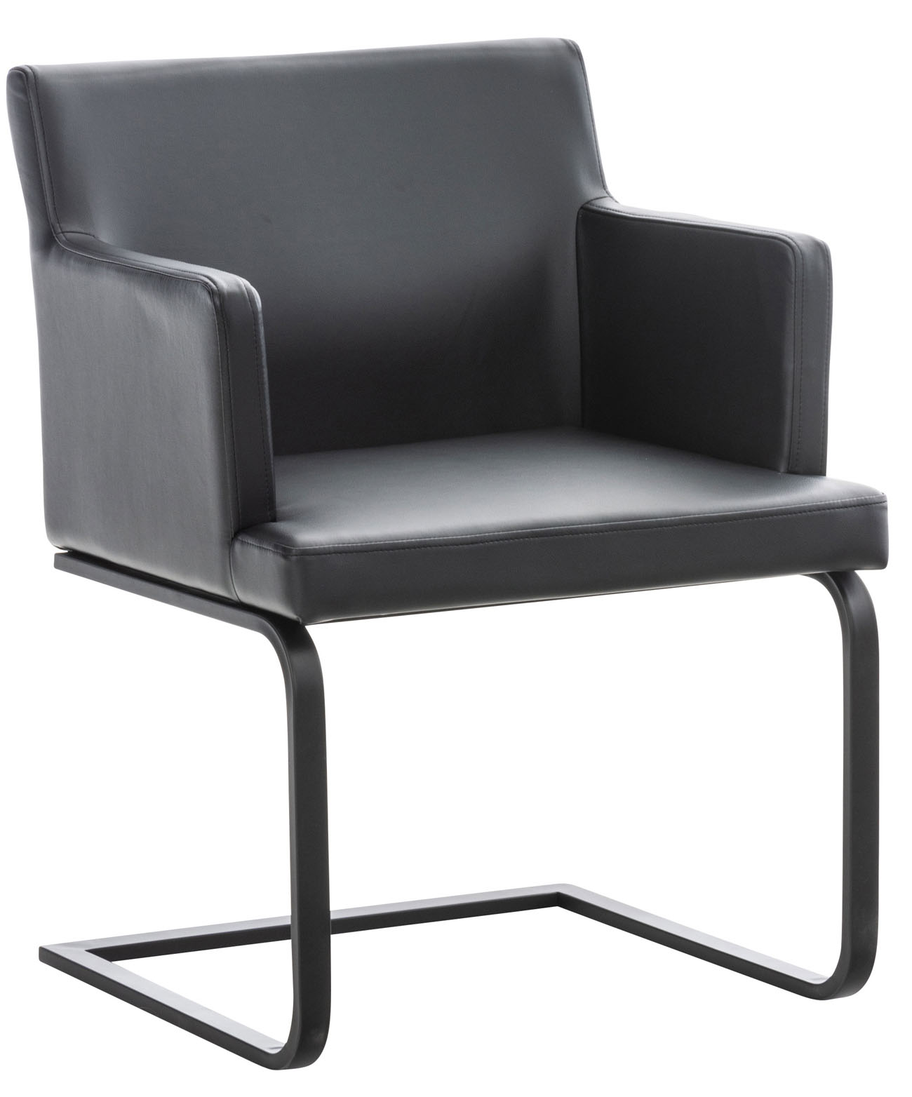 Silla Cantiléver Aberford en Cuero PU