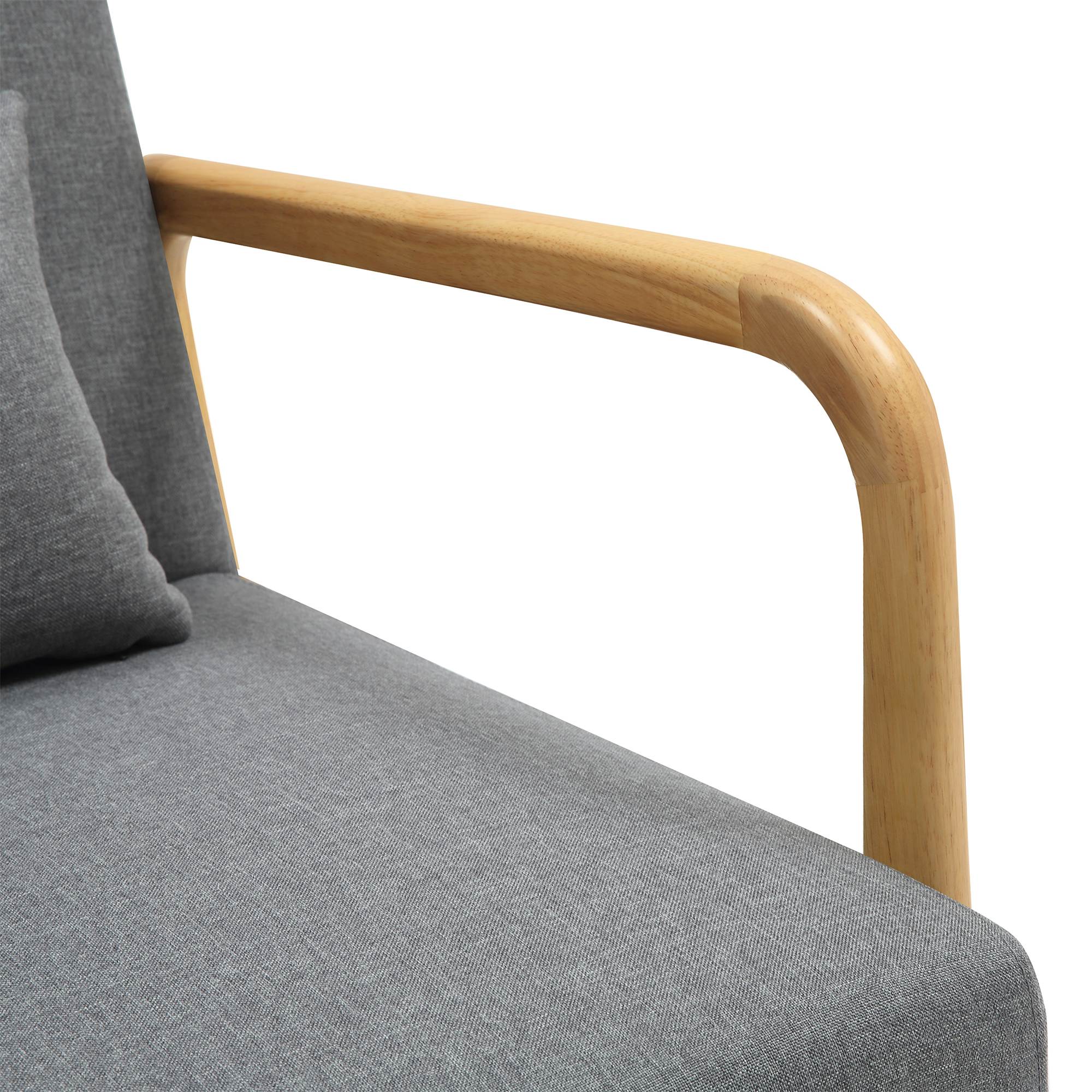 Sillón Hibbing con tapizado de tela