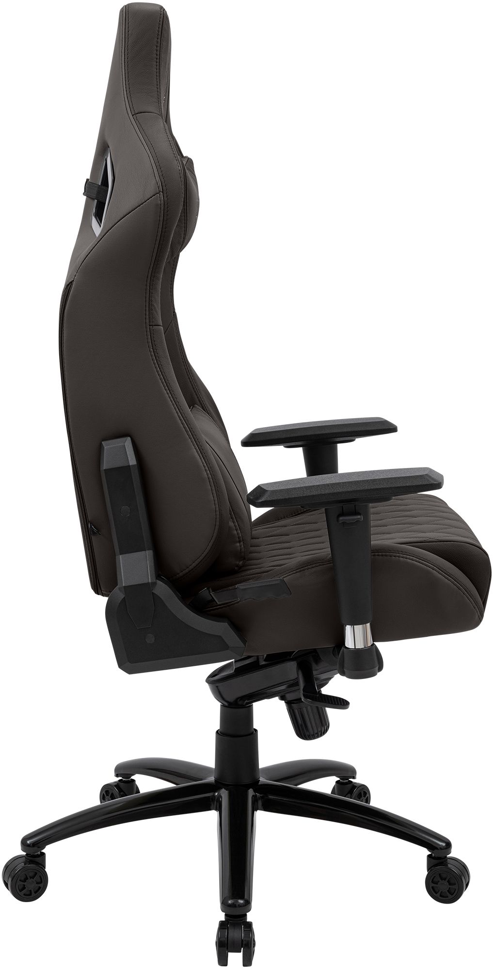 Silla de oficina Keren de cuero genuino