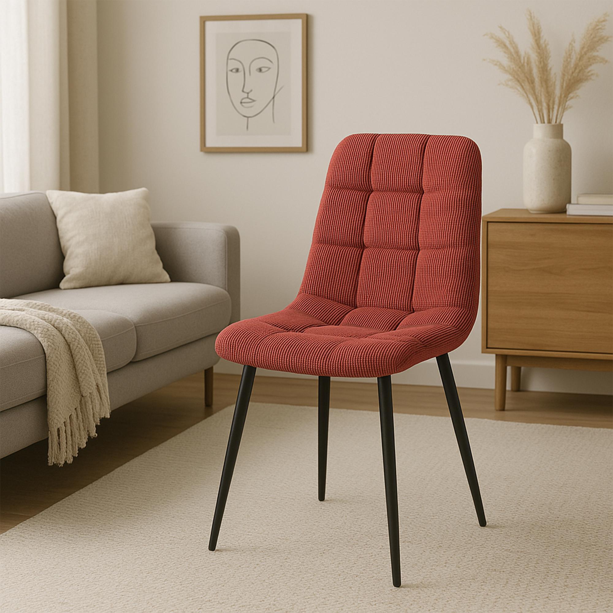 Silla de comedor Antibes Cord